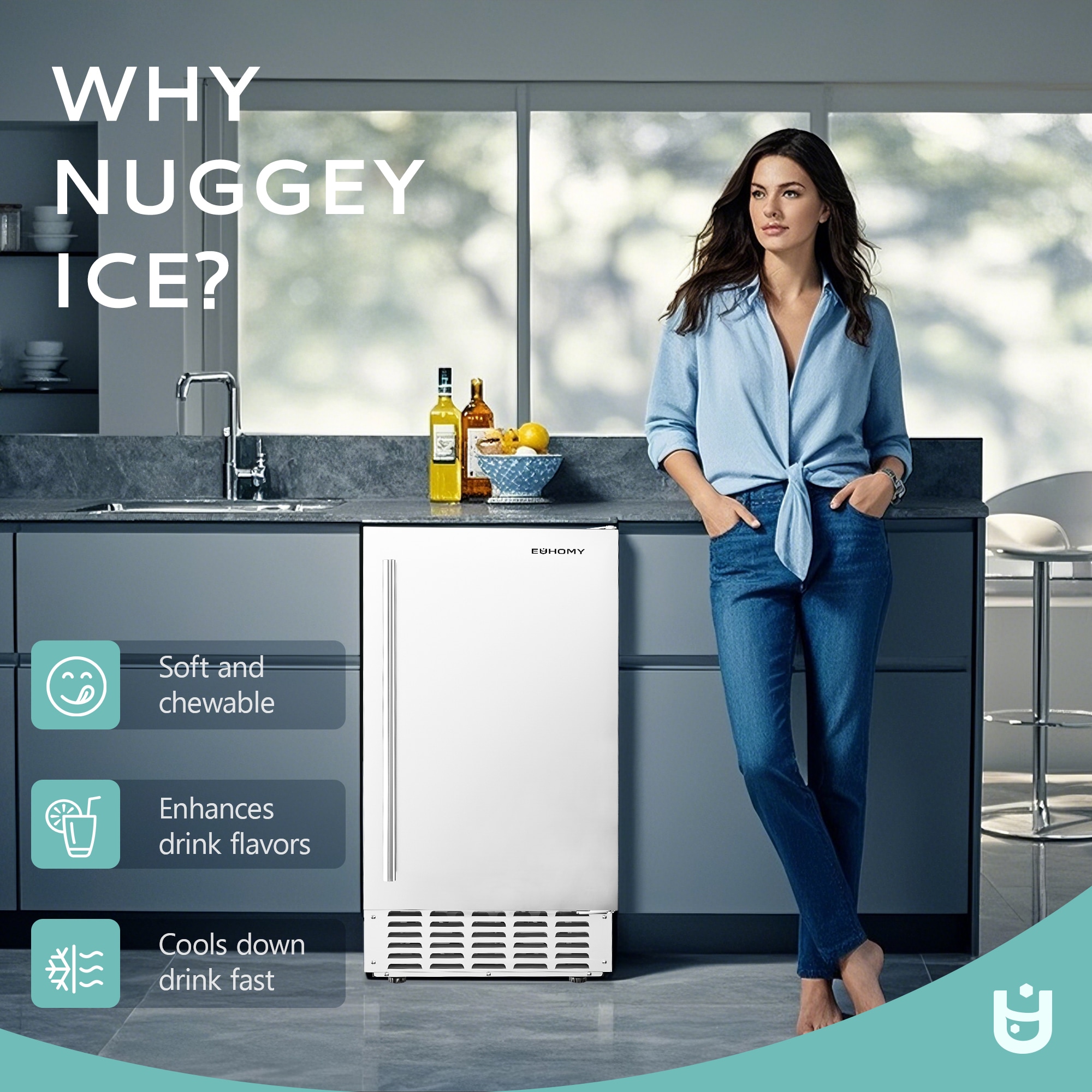 Euhomy CIM007-66SI-E-LS-SC Ice-Makers - View #10