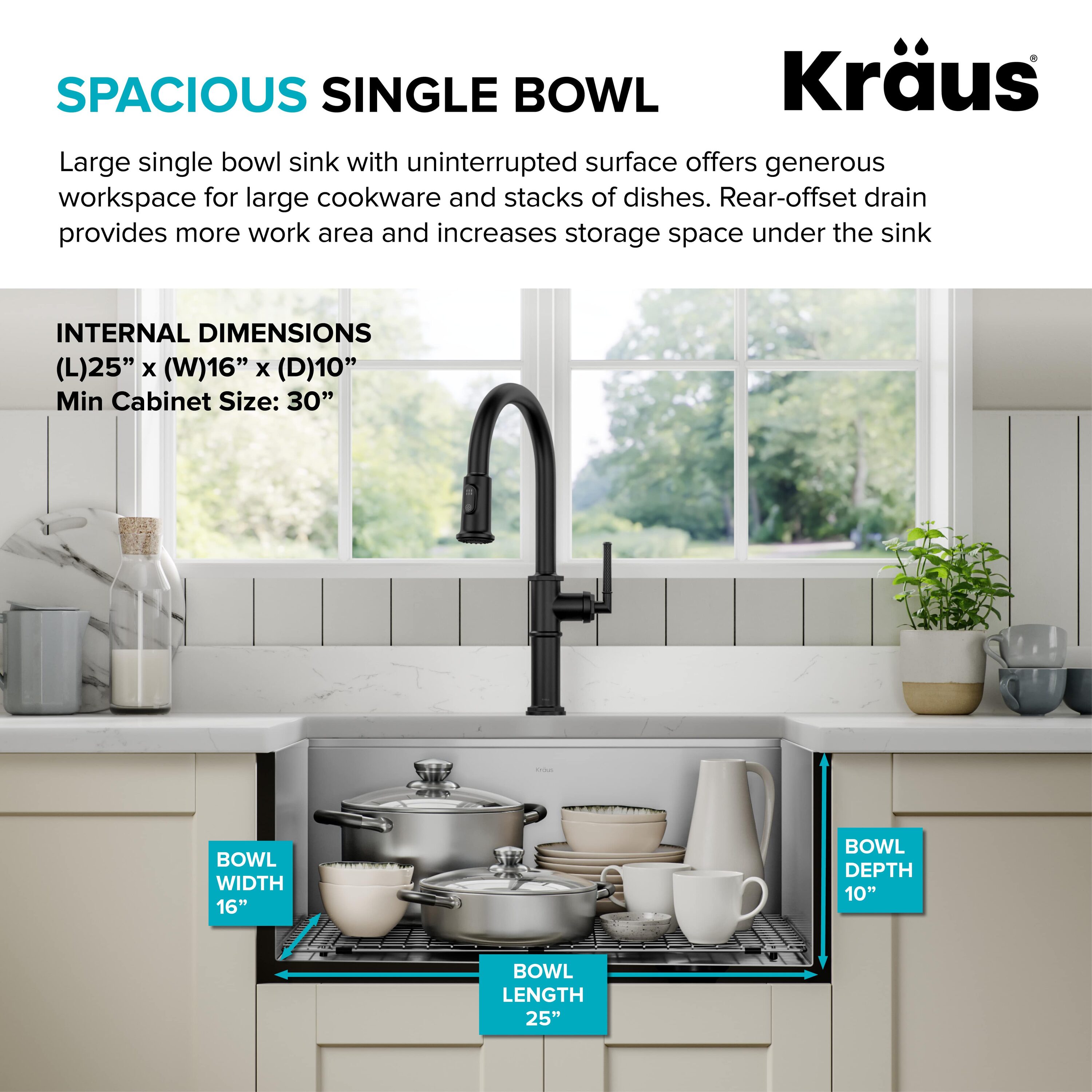 Kraus KWF210-27 Kitchen-Sinks - View #4