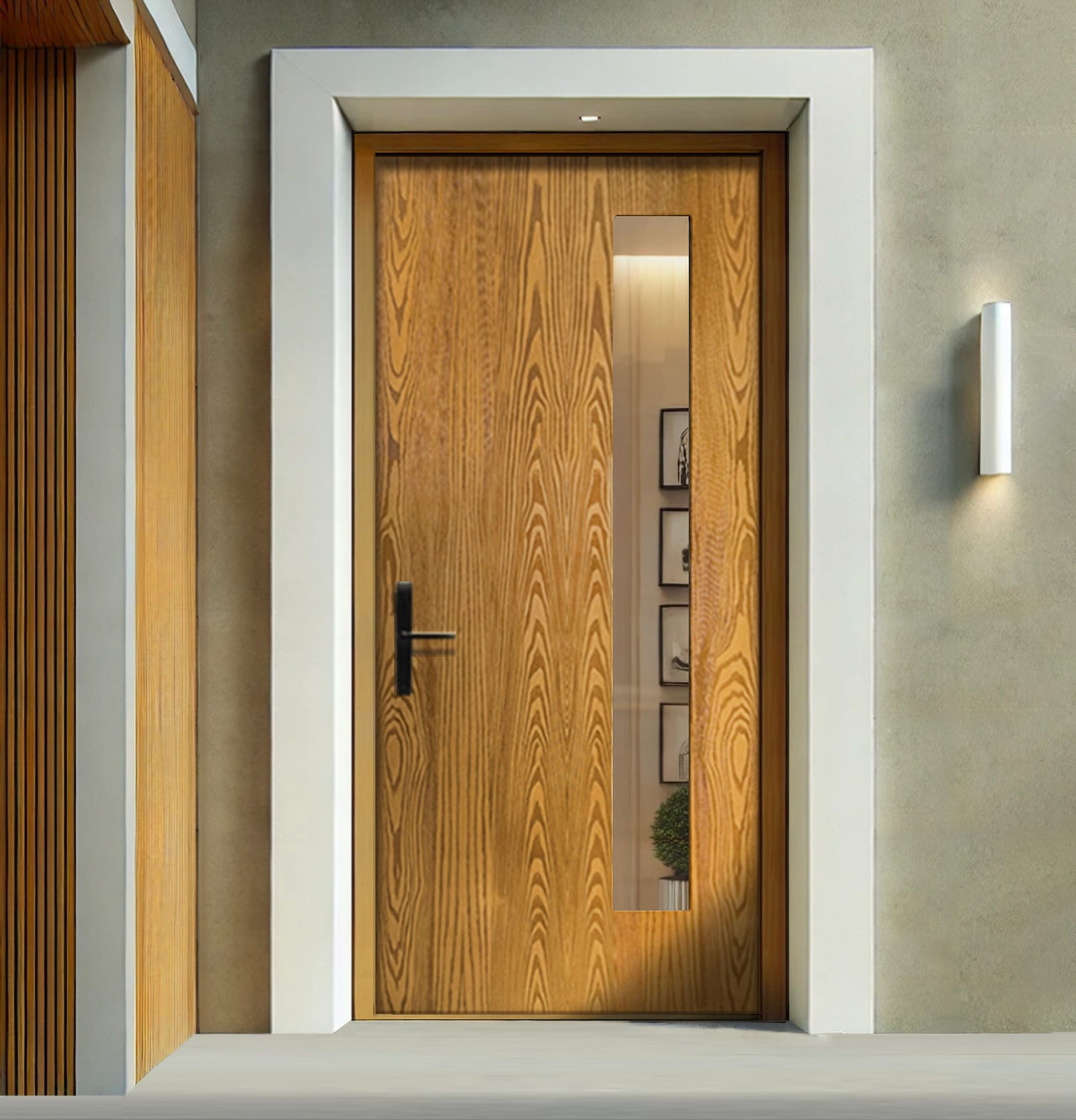 CALHOME FD3-BRN-80X36 Entry-Doors - View #4