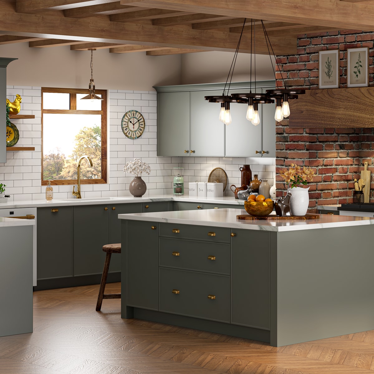 Hugo&Borg DSDF2710-CO Kitchen-Cabinet-Doors - View #3
