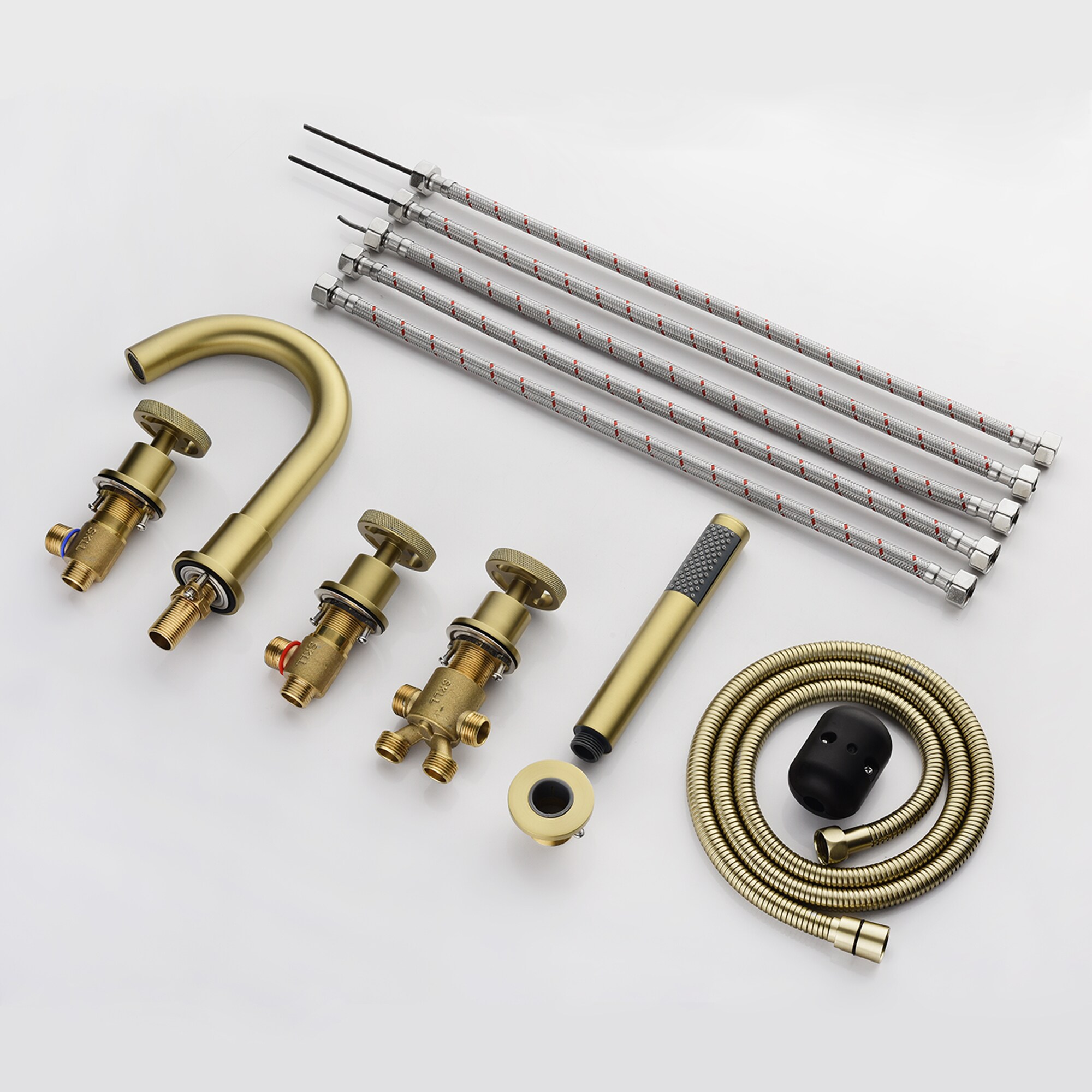 WELLFOR WA8020CH Roman-Tub-Faucets - View #10
