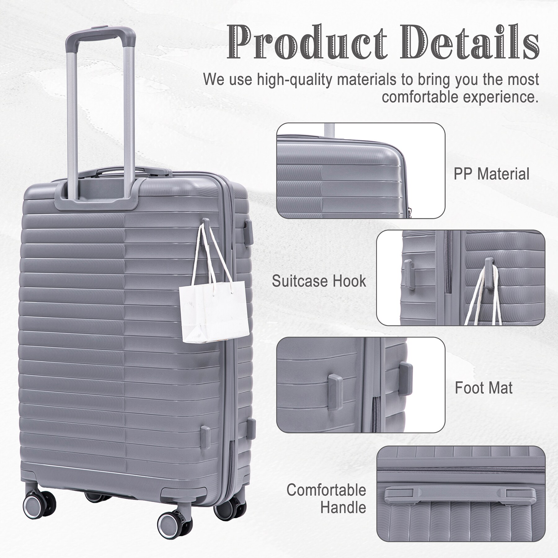 SINOFURN SYD9400022LG Luggage-And-Luggage-Sets - View #3