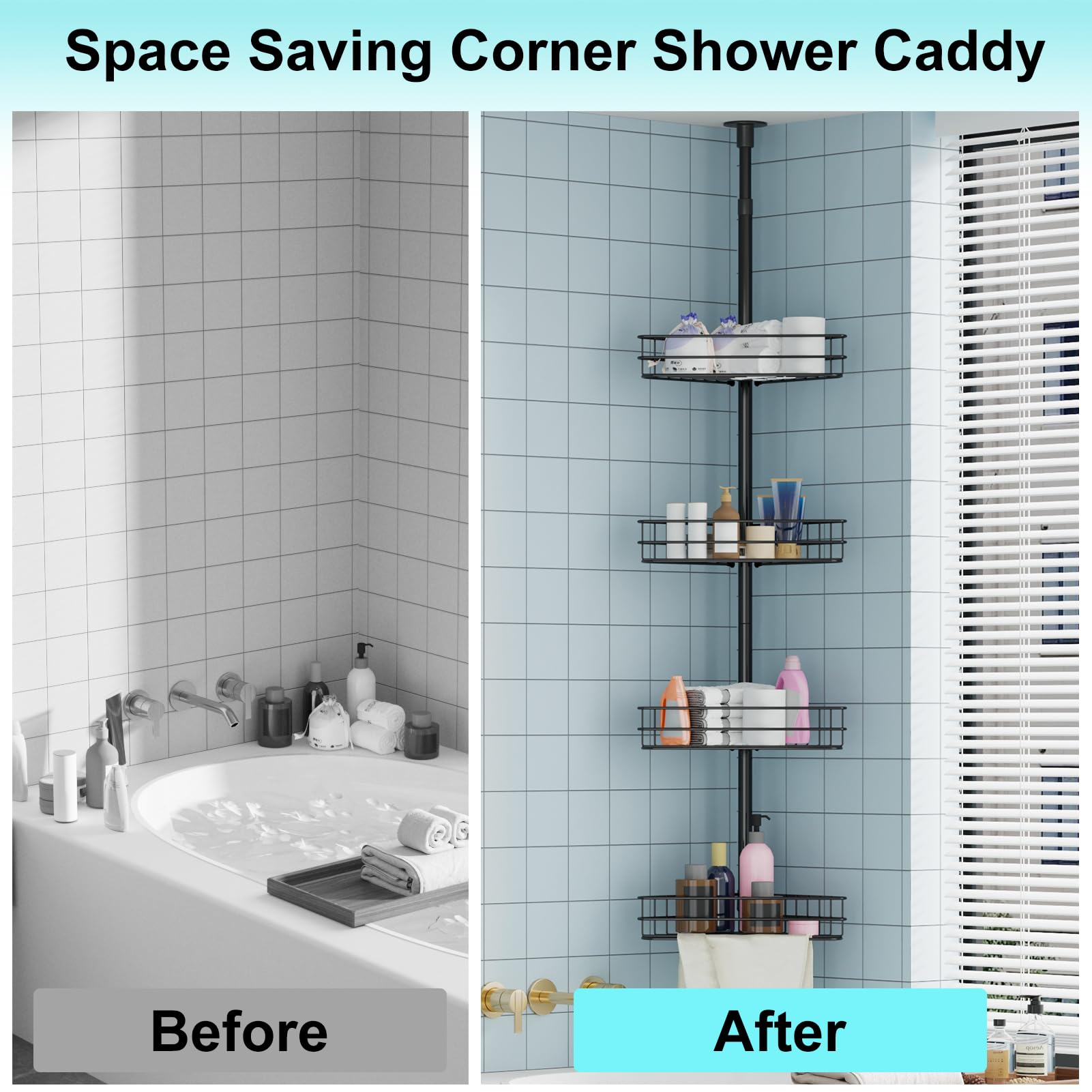 DEXSO ENCOREPHOBA3241 Hanging-Shower-Caddies - View #4