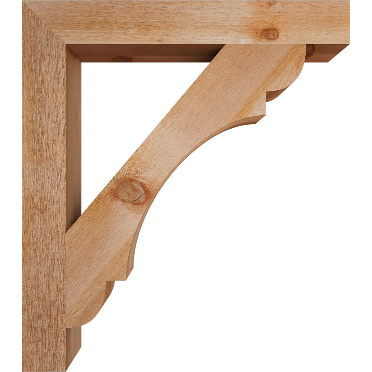 Ekena Millwork BKT04X30X34OLY05RWR corbels - View #3