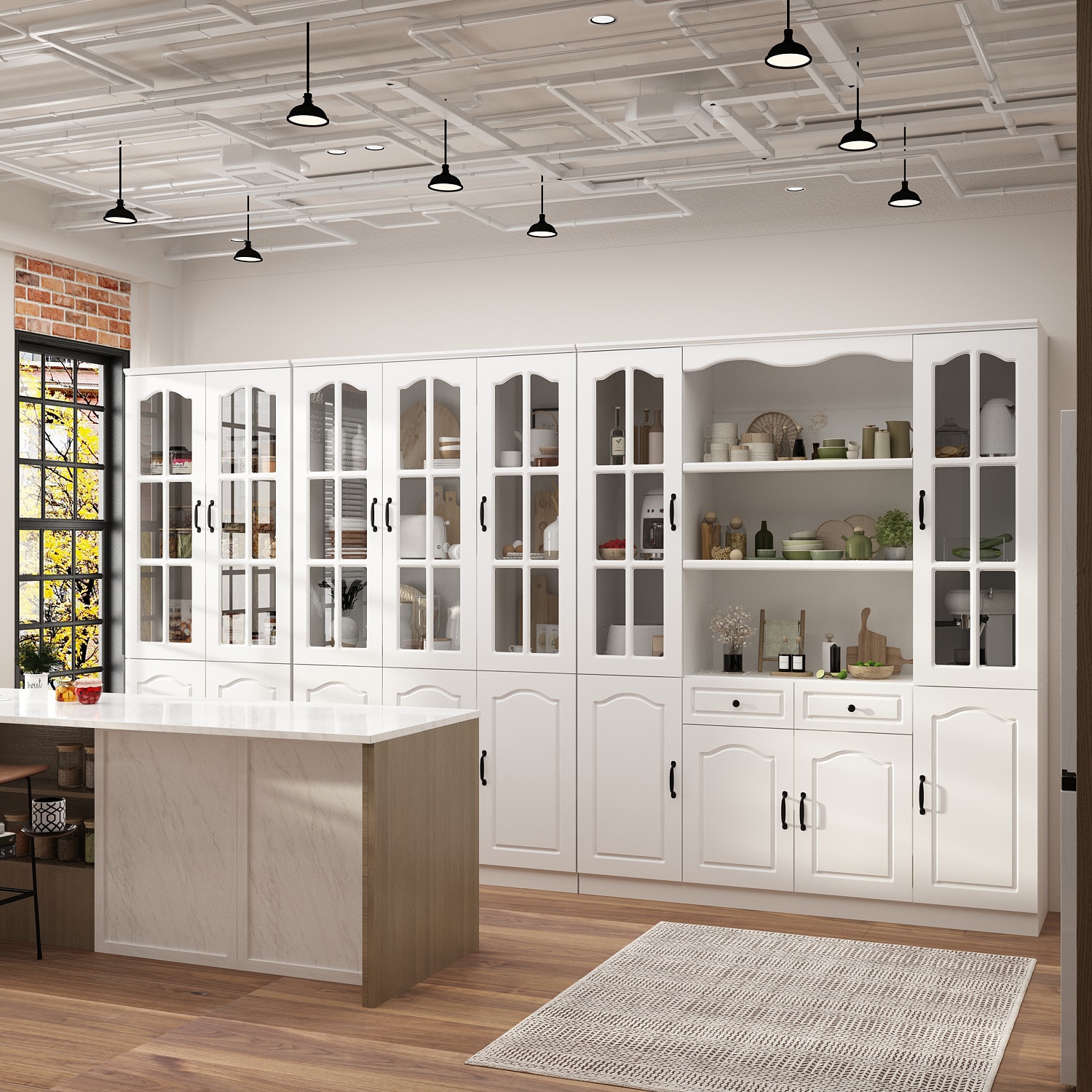 FUFU&GAGA KF020392+394+395 Dining-Kitchen-Storarge - View #3