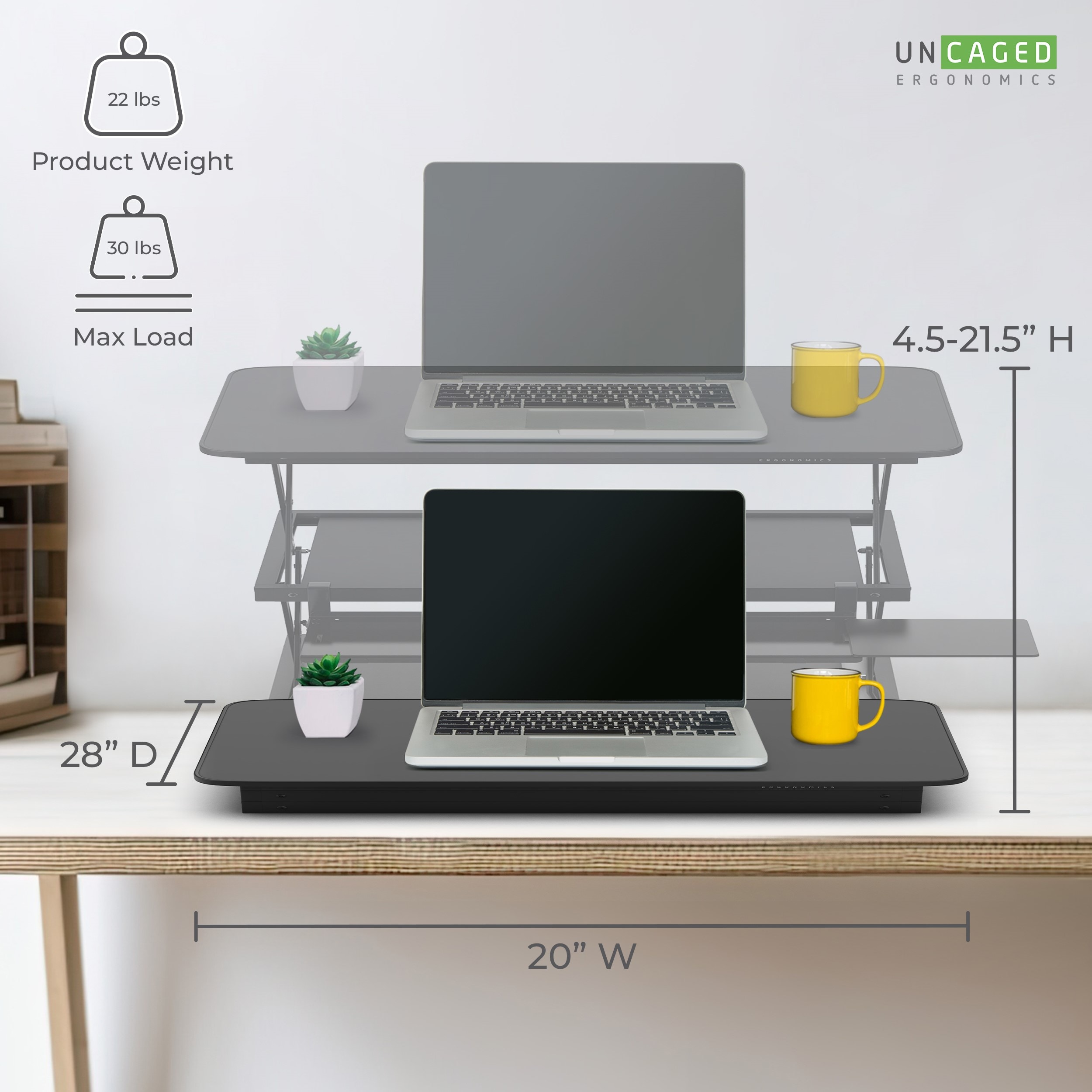 Uncaged Ergonomics CDM-B Office-Accessories - View #7