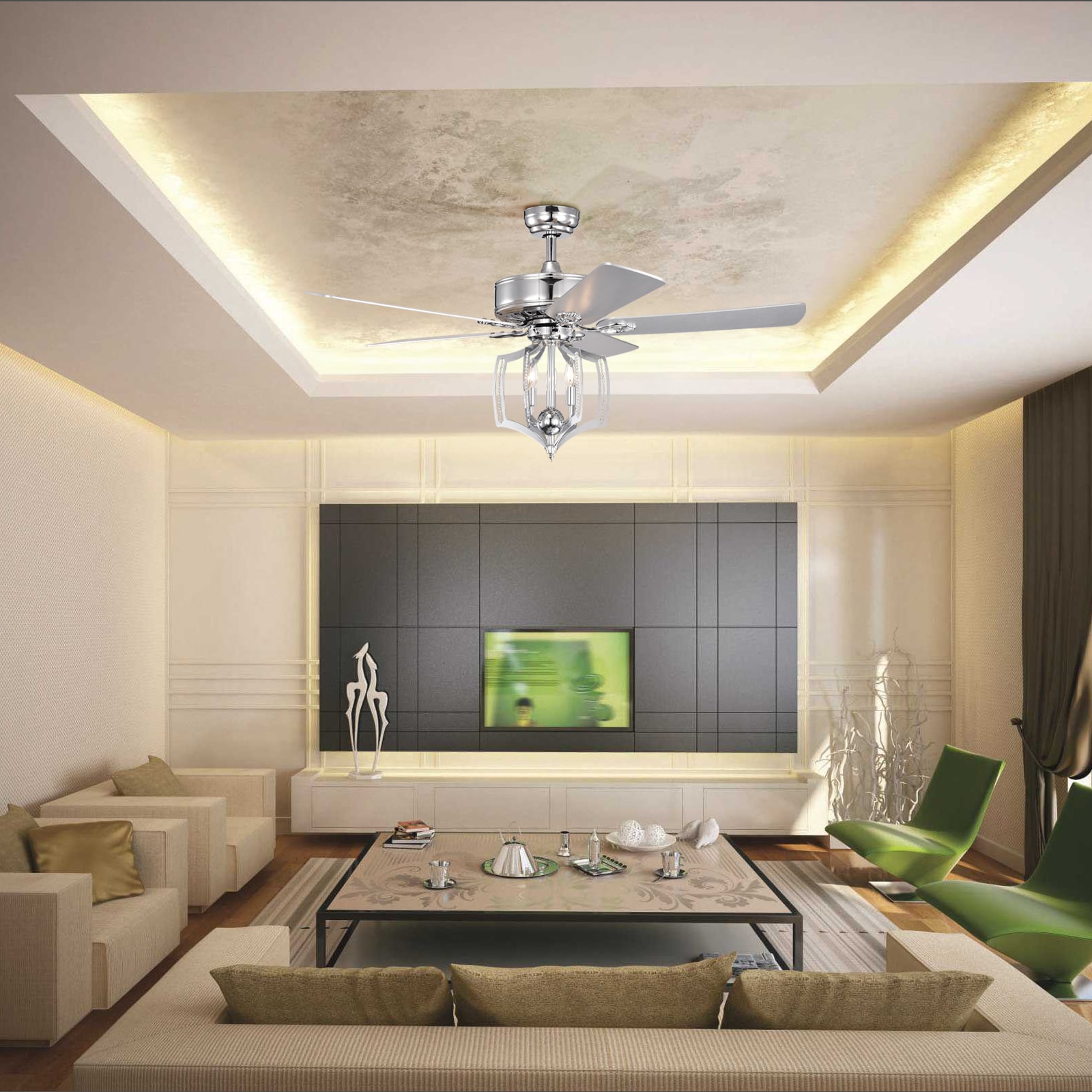 Flynama HEM-L-6041REMO/CH Ceiling-Fans - View #9
