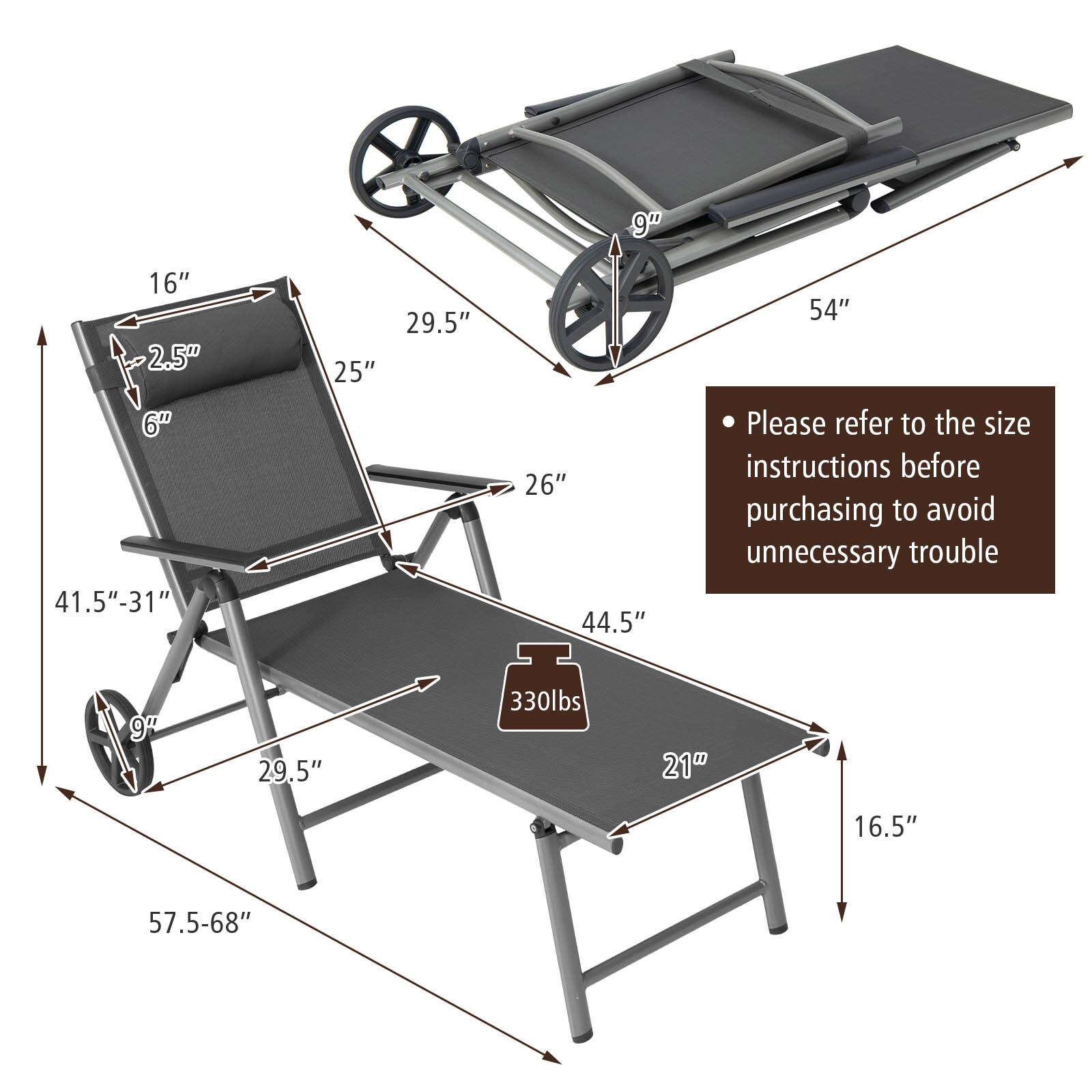Goplus NP10400 Patio-Chairs - View #7