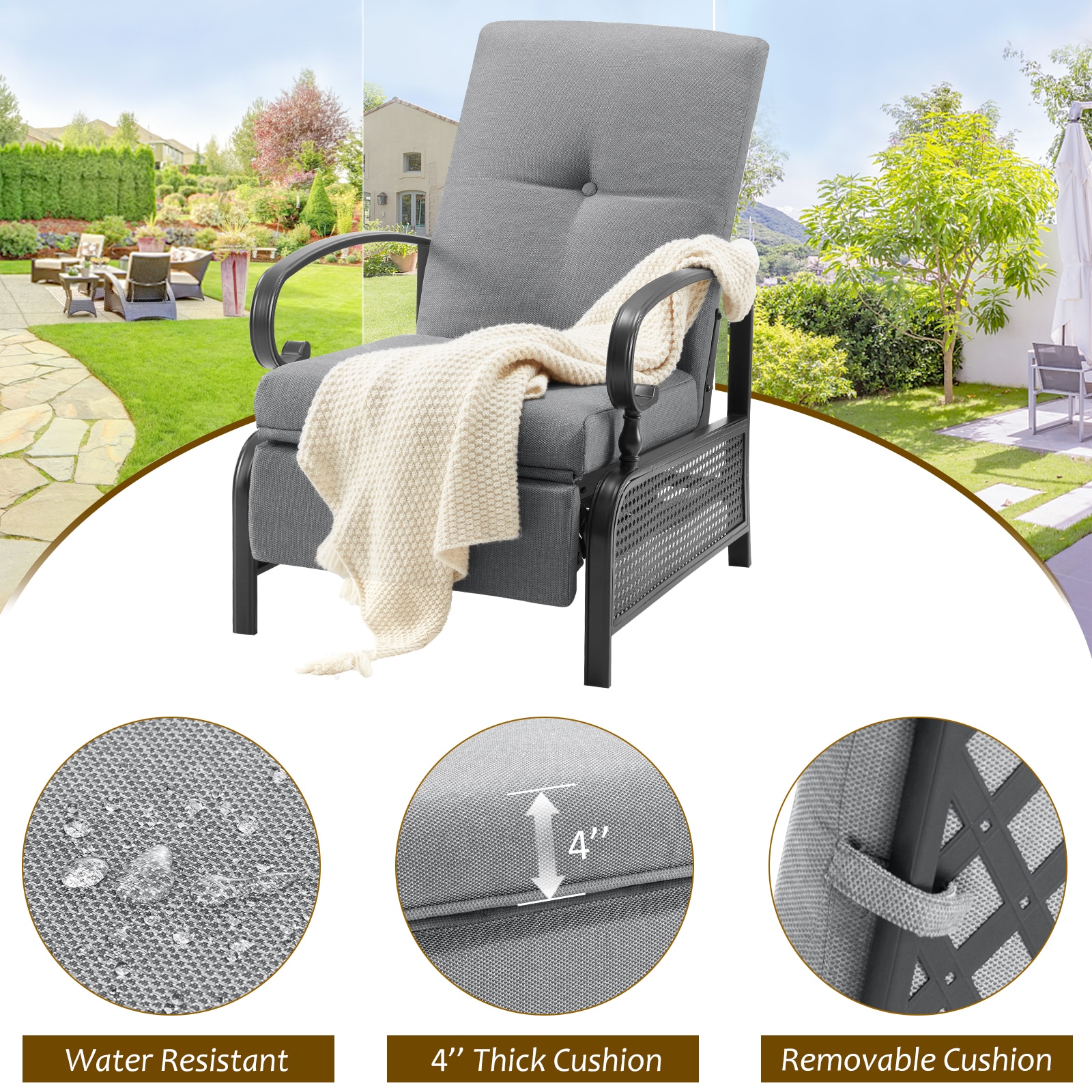 AECOJOY 16225DG-2-LS02 Patio-Chairs - View #5