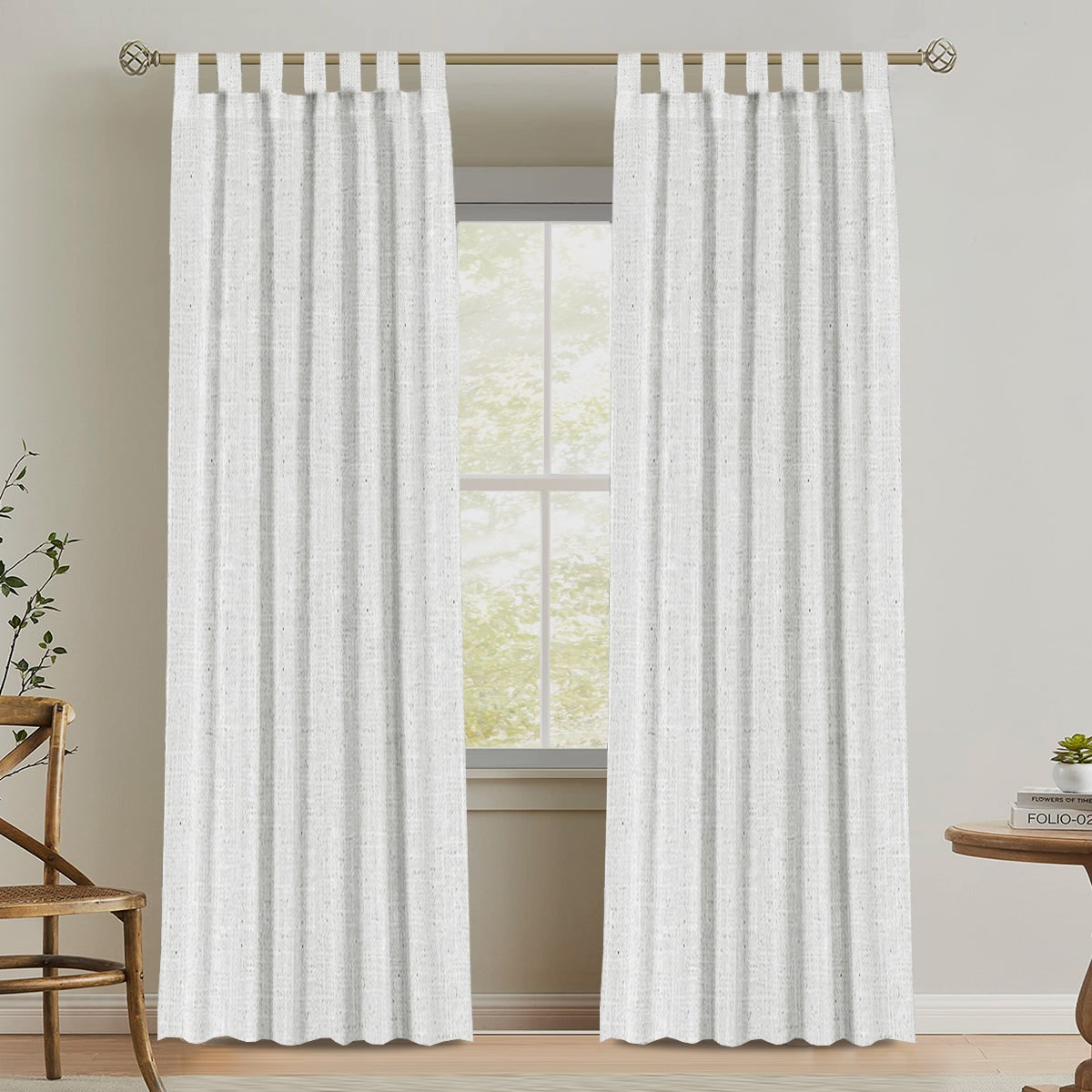 H.Versailtex TABDM5284STONEBLUE curtains - View #9