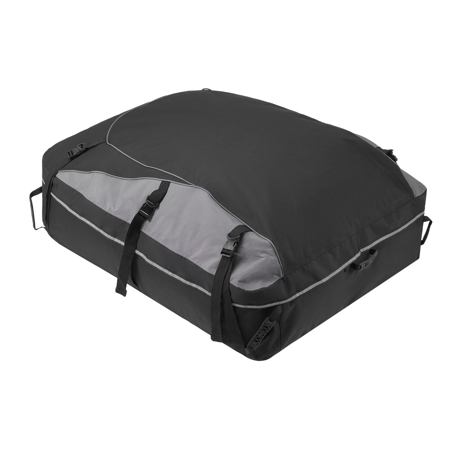 VEVOR SCCDHBXM20LF06788V0 Car Rooftop Cargo Carrier Bag  21 Cubic Feet Cargo Carrier for Car Roof  100 Percent Waterproof 900D Oxford Cloth Roof Luggage Bag for All Vehicle with/without Rack- with Lock  Non-Slip Mat  Door Hooks