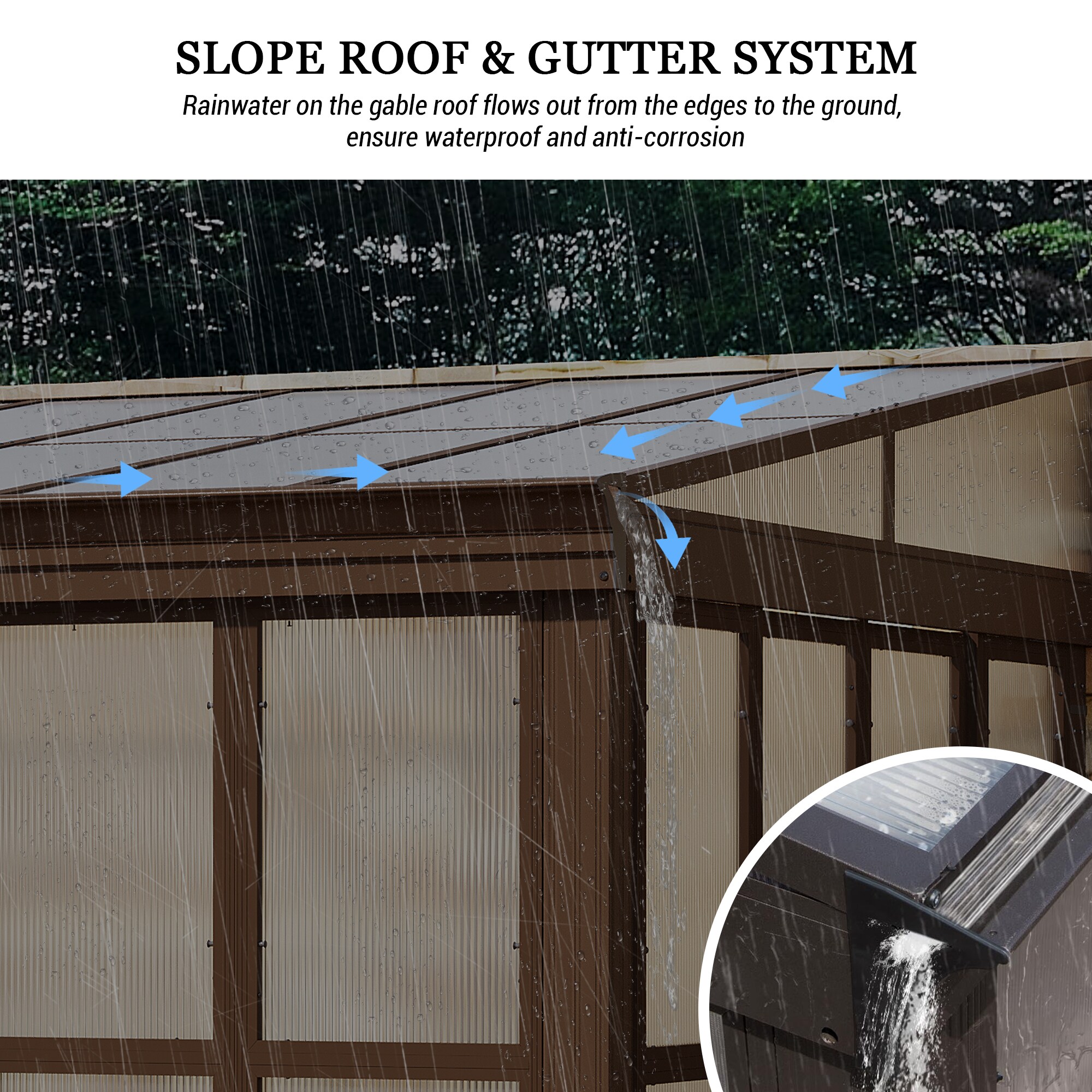 Mondawe MA-GHPS08 Wood-Resin-Gazebos - View #6
