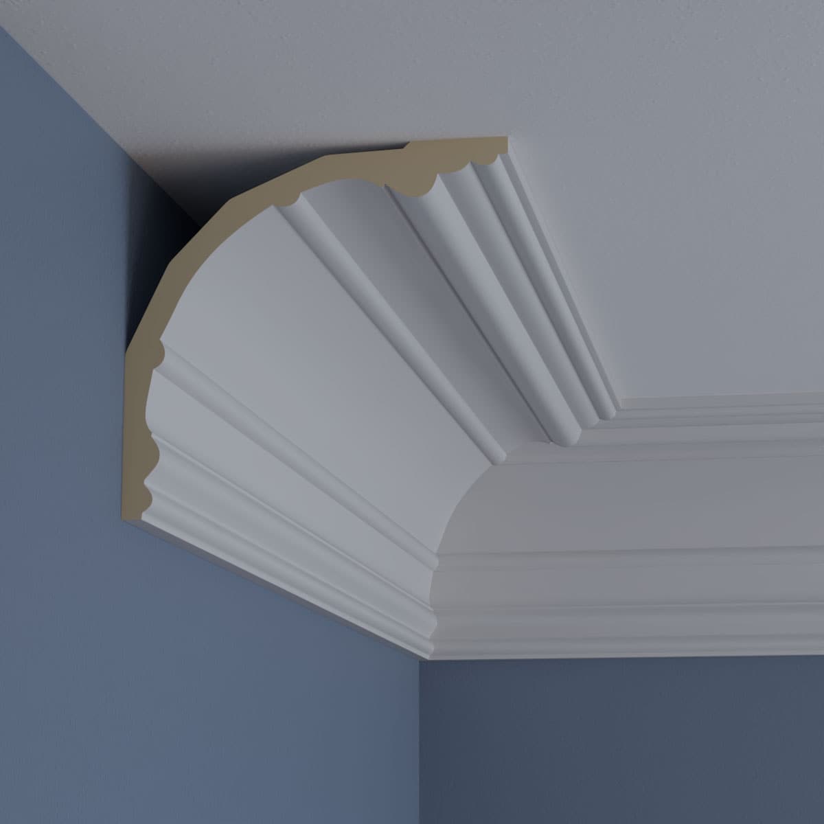 Ekena Millwork MLD06X07X09FO-CASE-8 Crown-Moulding - View #9
