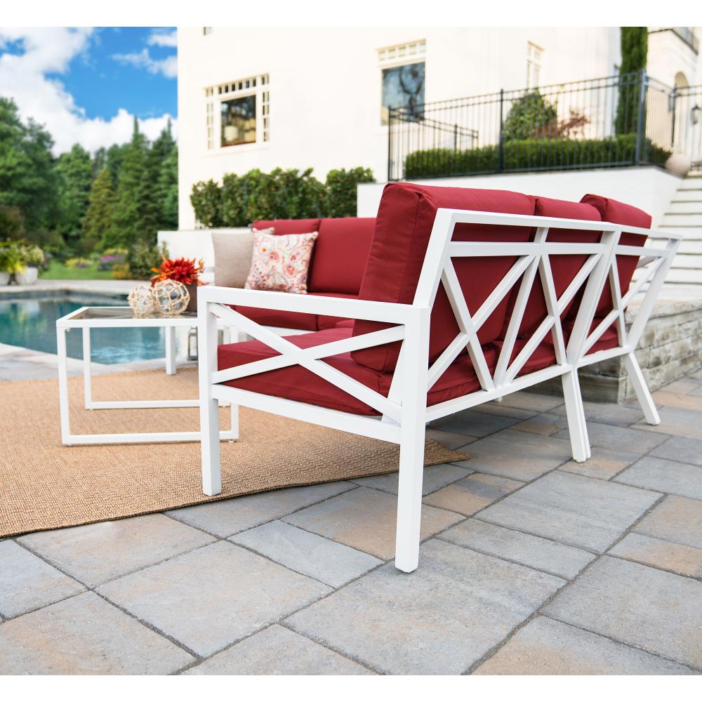 Leisure Made 610473-RED Patio-Conversation-Sets - View #3