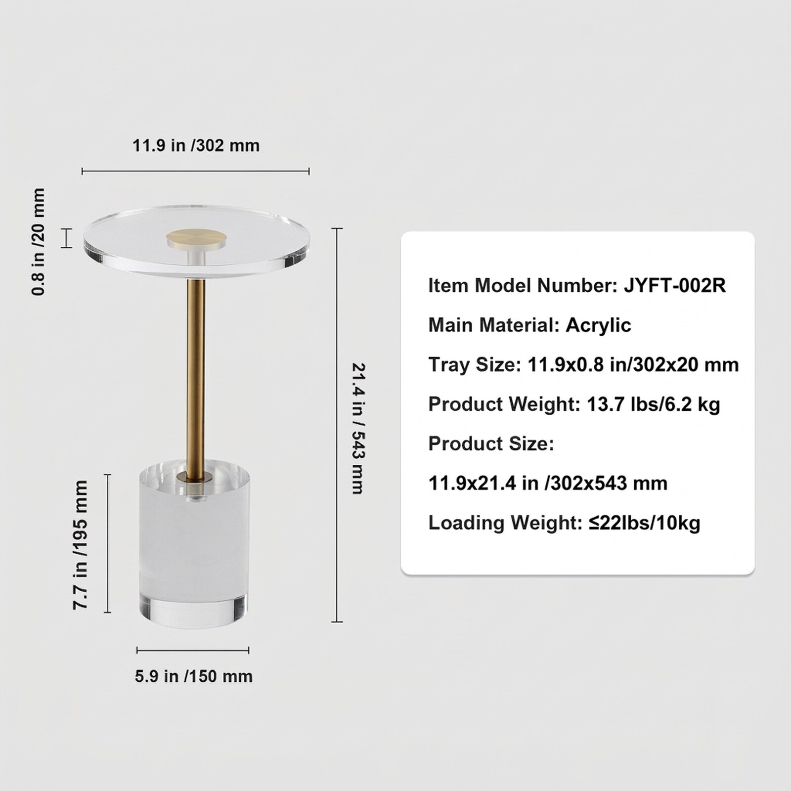 GIVIMO LW108GIVSS2663 End-Tables - View #3