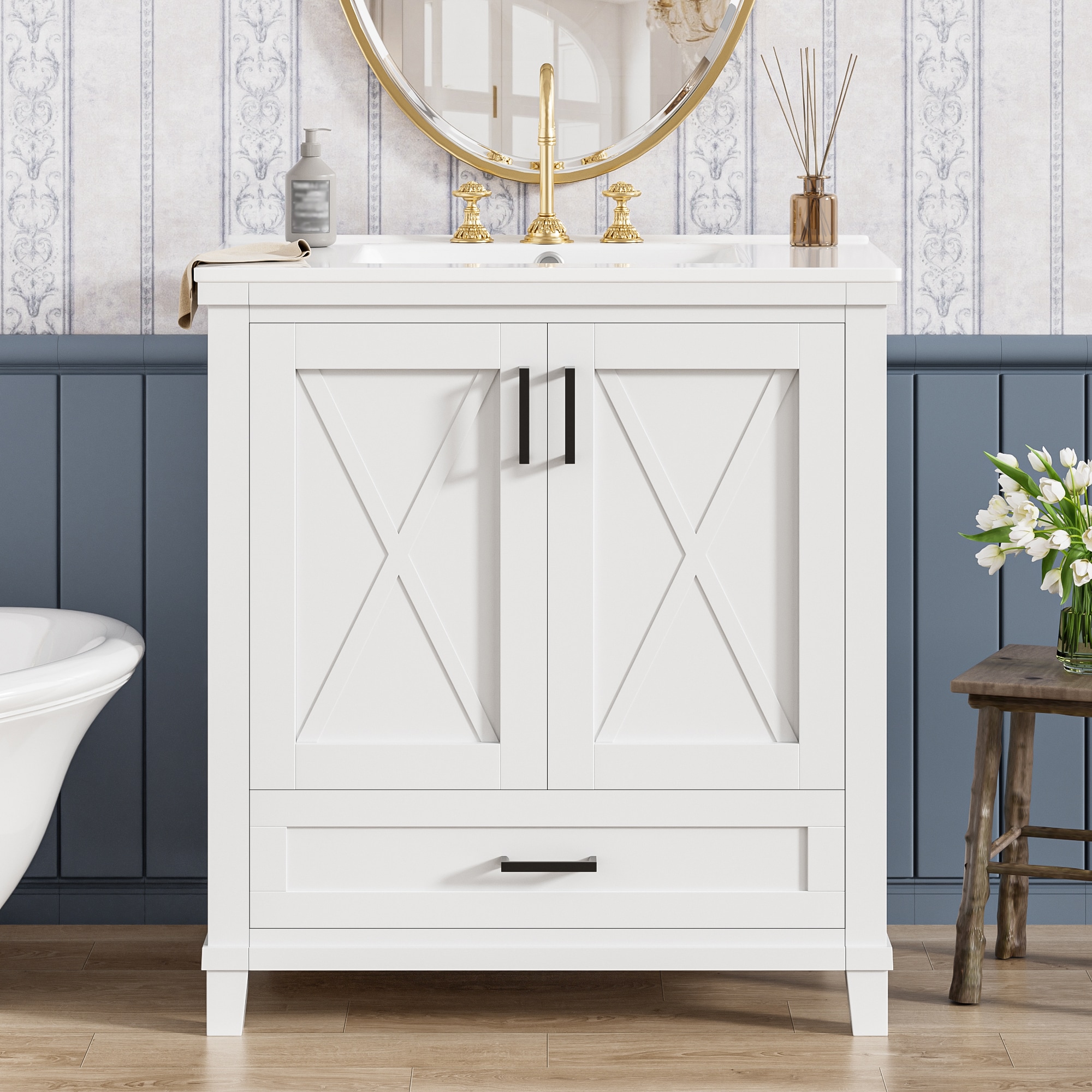 ModernLuxe L3P-N729P299363K Bath-Vanity-Combo - View #2