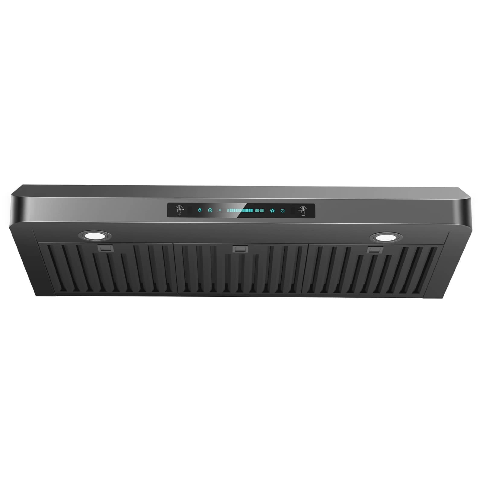 DIVAN DHC01-36B-GC 36IN 900CFM Under Cabinet Stainless Range Hood Kitchen Vent Hood with 4-Speed Gesture Control