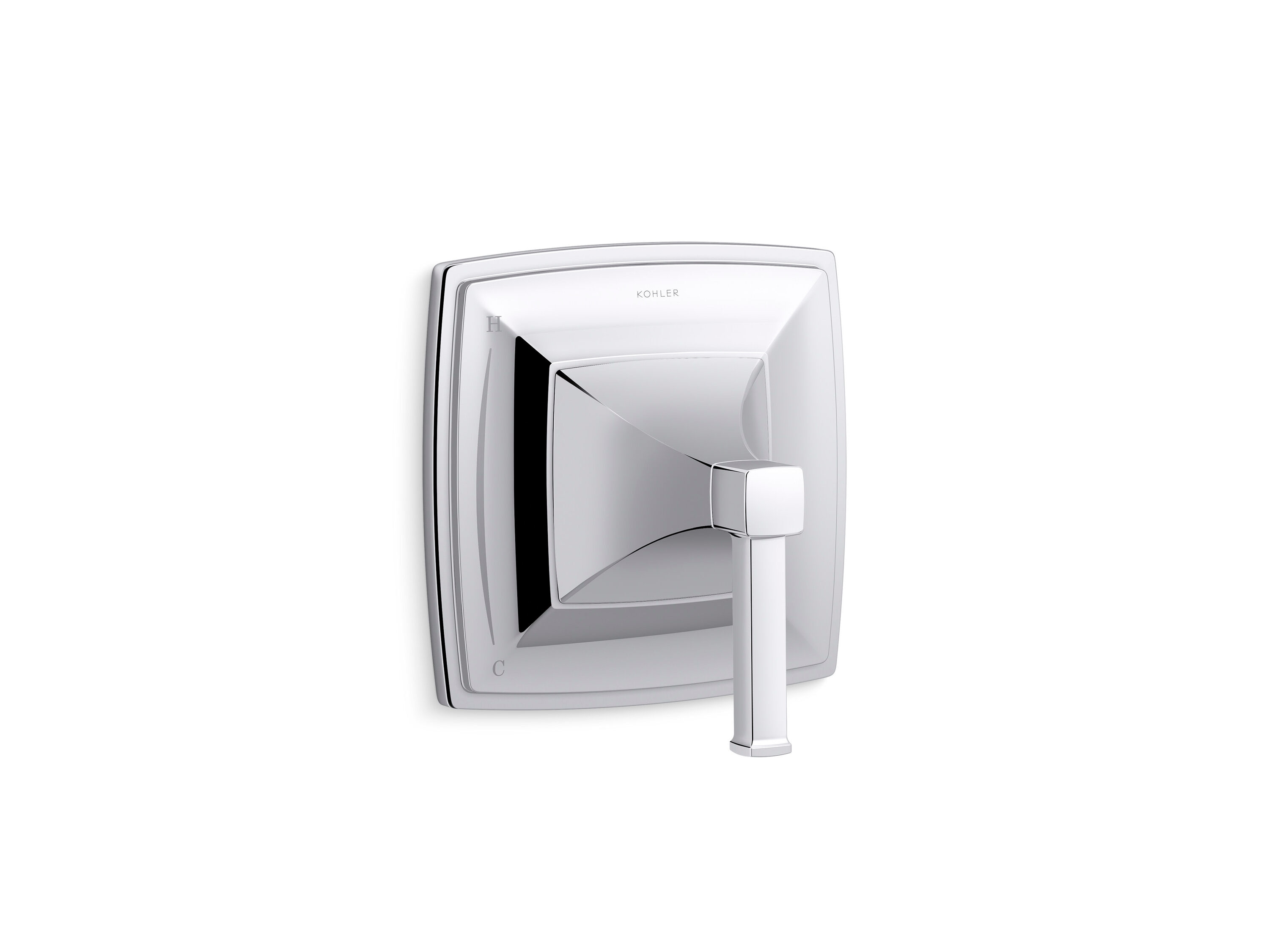 KOHLER - Riff Polished Chrome 1-handle Sold separately Bathtub and shower Faucet ( Valve not Incl...