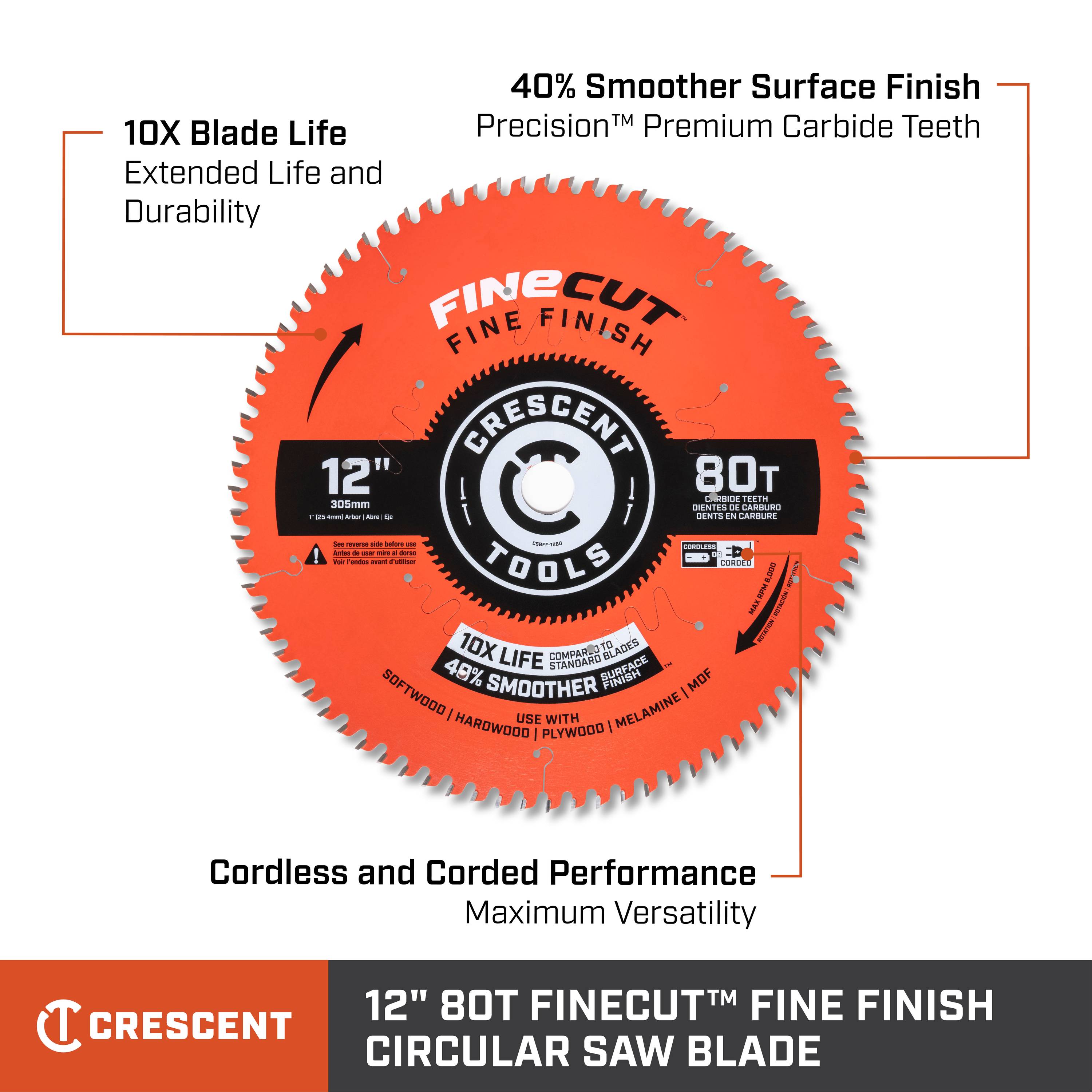 Crescent CSBFF-1280 Circular-Saw-Blades - View #2
