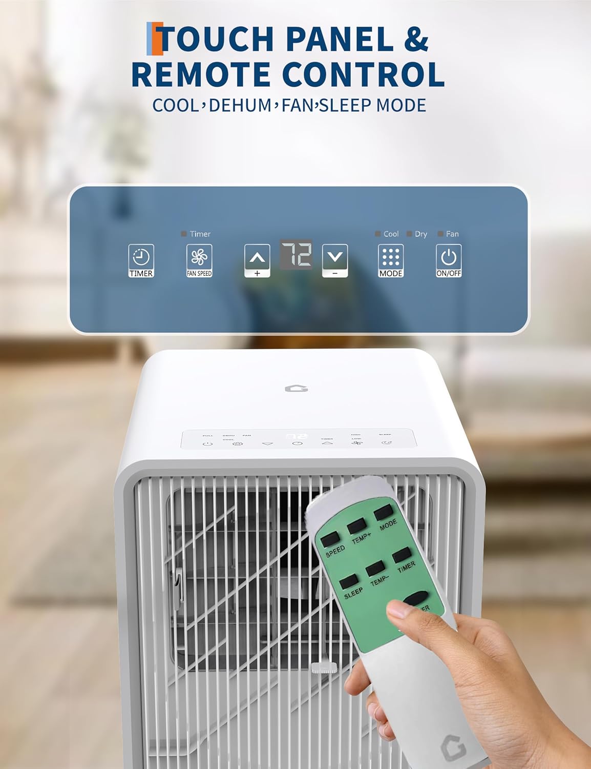 Qeetex BBJ-PHK335TAACQ Portable-Air-Conditioners - View #4