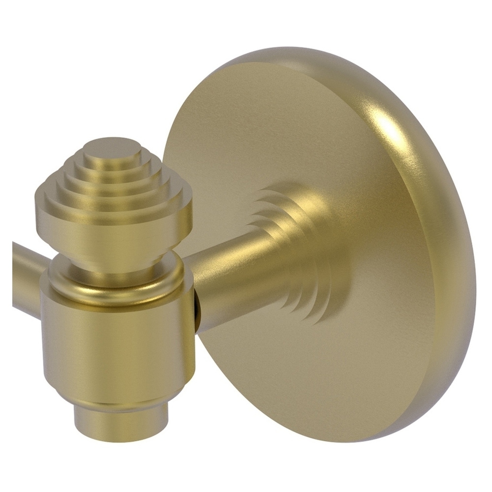 Satin Brass Wall Mounted Toilet Paper Holder
