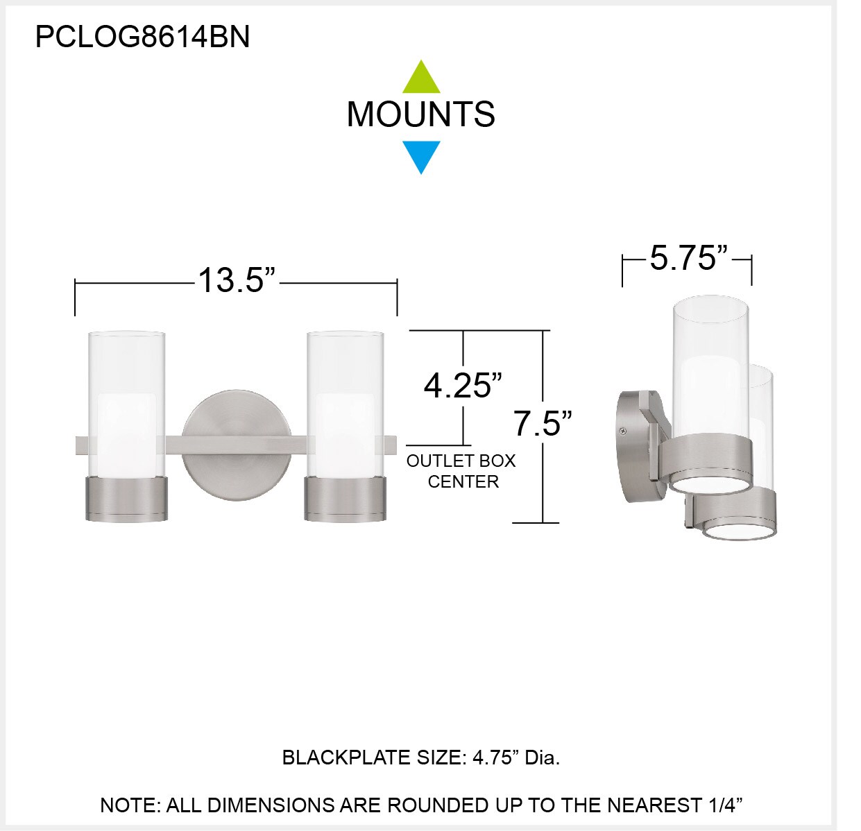 Quoizel PCLOG8614BN b089995 - View #9