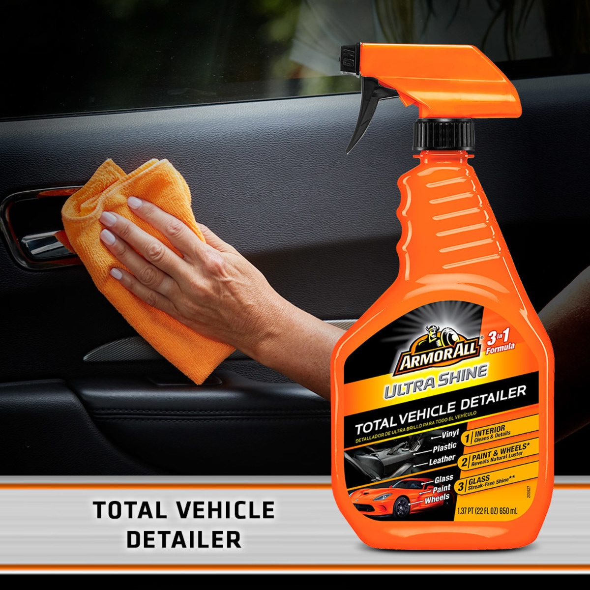 Armor All Leather Care 16 oz, Car Leather Cleaner and Conditioner
