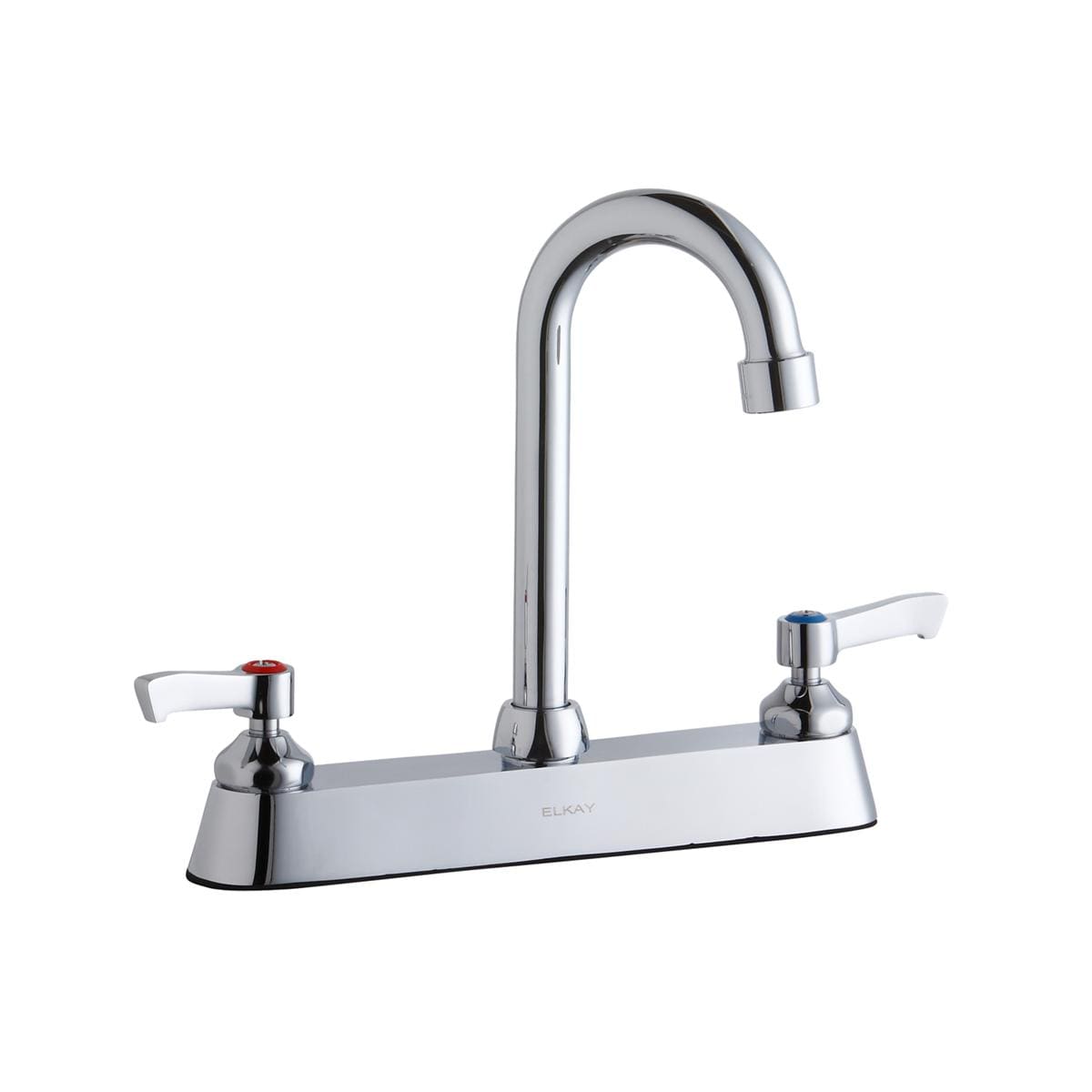 Elkay LK810GN04L2 Chrome Single Handle Deck-mount Commercial Kitchen Faucet