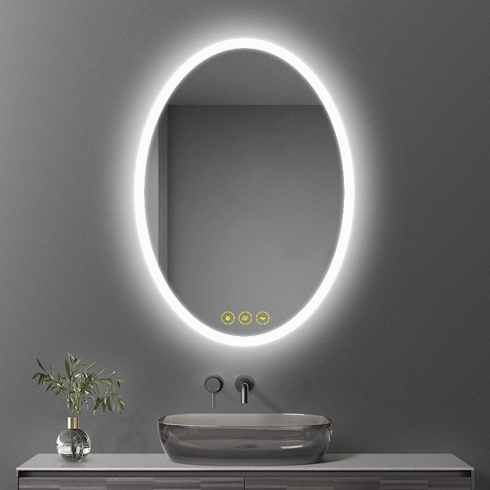Brio 32 Inch Bathroom Vanity Mirror 32 Inch Tall and 24 Inch Wide by  - ANE039