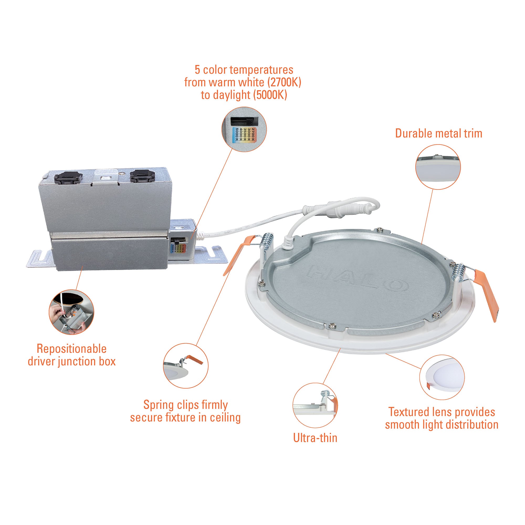 HALO HLB6099FS1EMWR Led-Retrofit-Downlight - View #4
