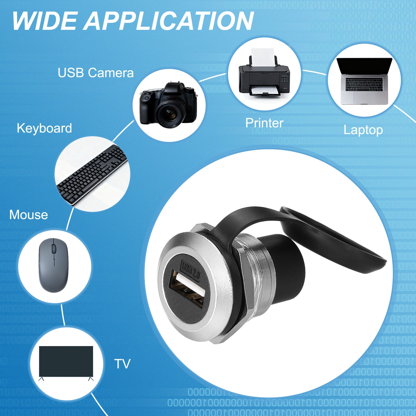 Unique Bargains S26081102UX3775 Usb-Cable - View #7