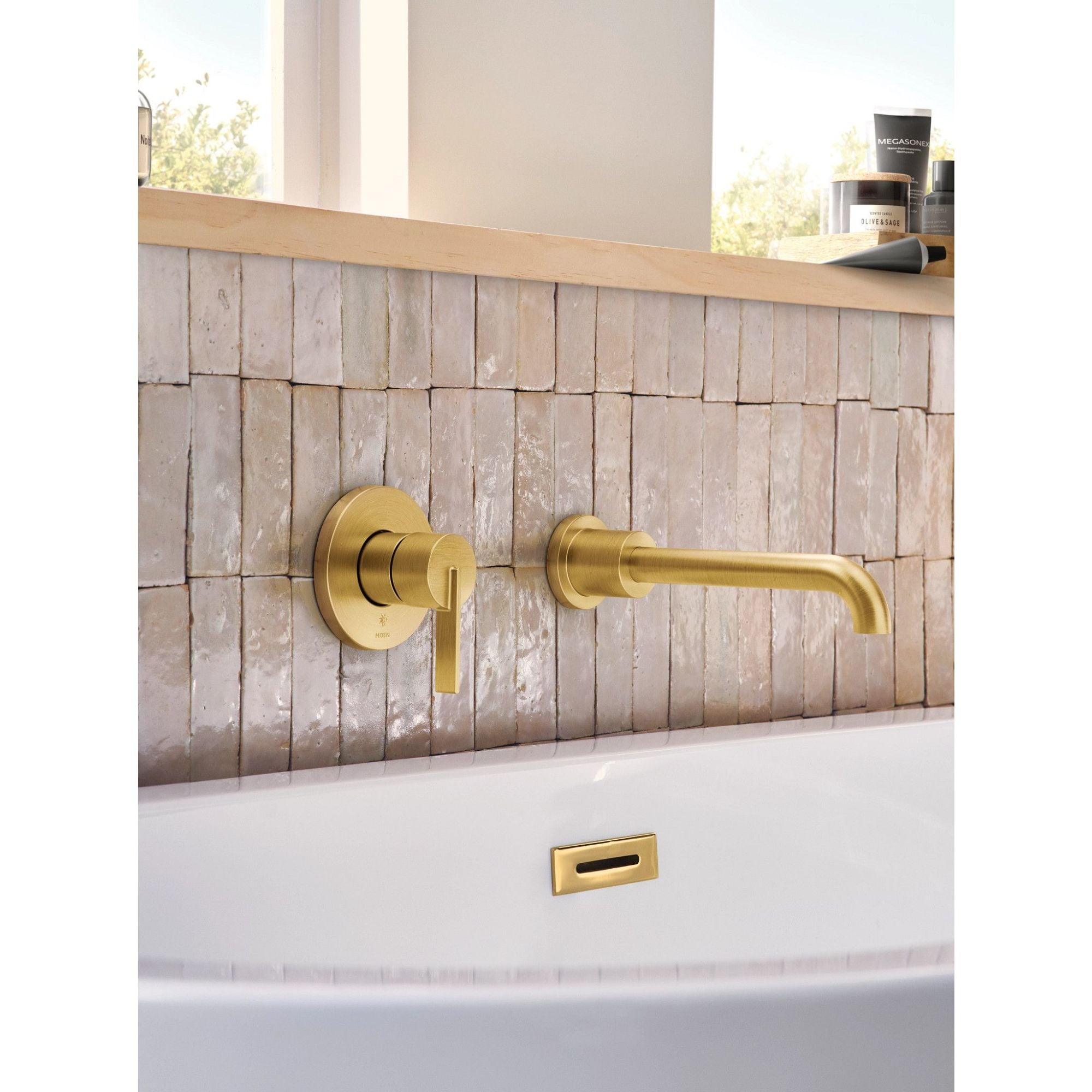Moen WT6221BG Roman-Tub-Faucets - View #4