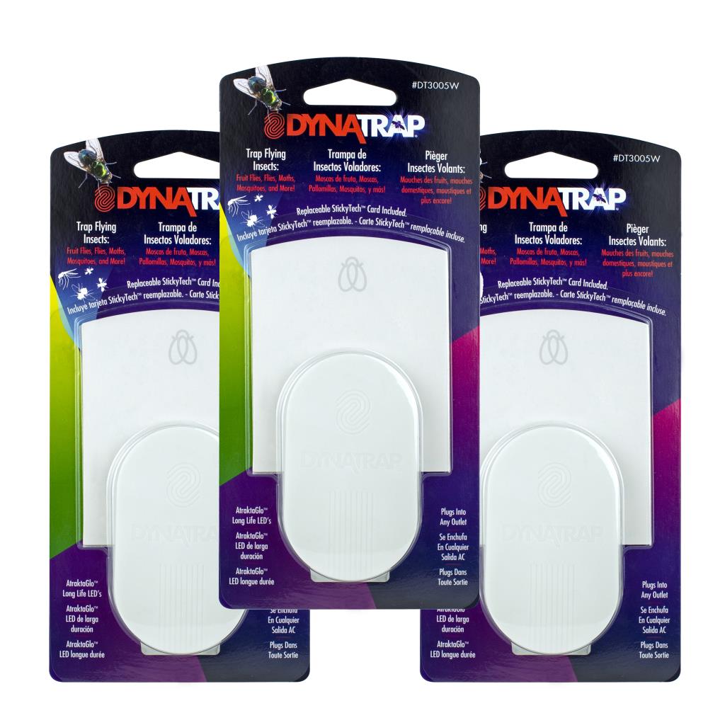 DynaTrap Flylight DOT 3-Count Unscented Home & Perimeter Indoor Device at