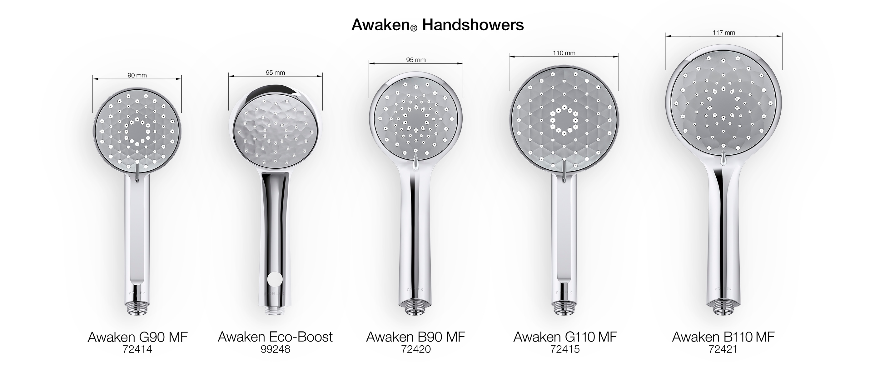 KOHLER K-72421-G-2BZ Fixed-Showerhead - View #2