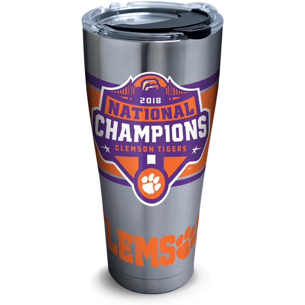 Tervis 1322770 Clemson Tigers NCAA 30 -fl oz Stainless steel Tumbler -