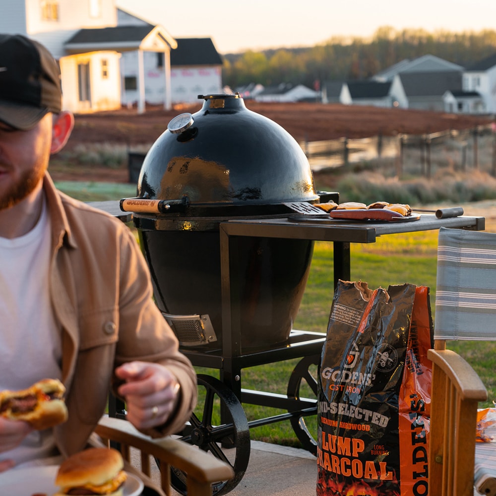 Goldens' Cast Iron 13525 Charcoal-Grills - View #15