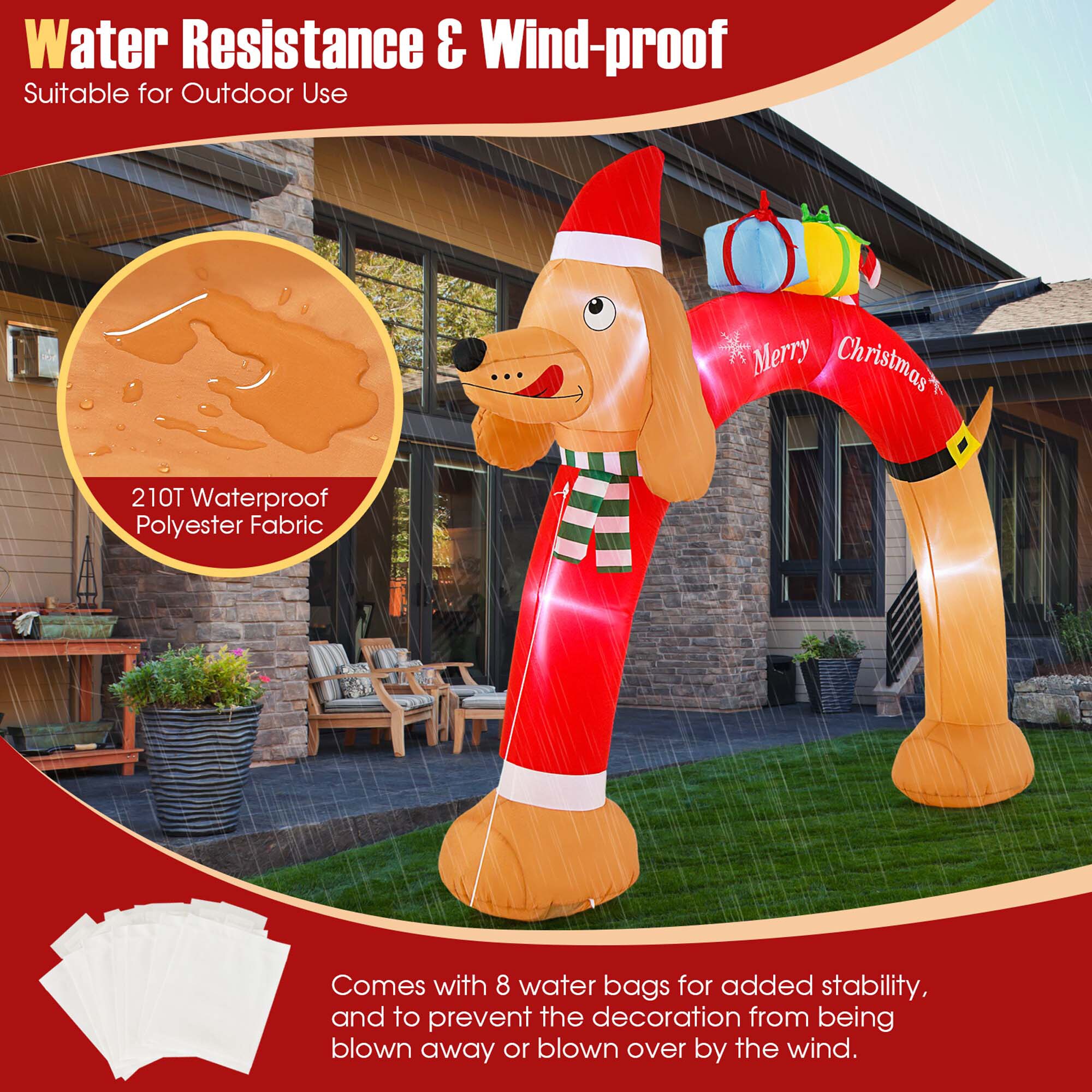 Costway LWS00806 Christmas-Inflatables - View #6