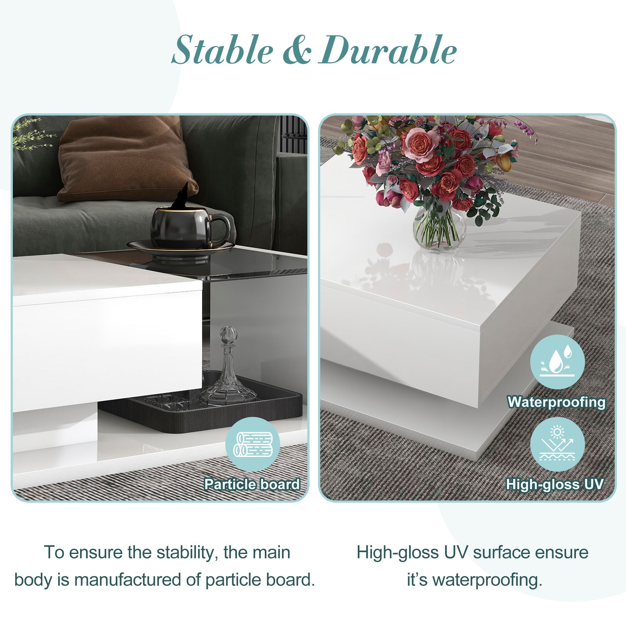 ModernLuxe WF303936AAK Coffee-Tables - View #5