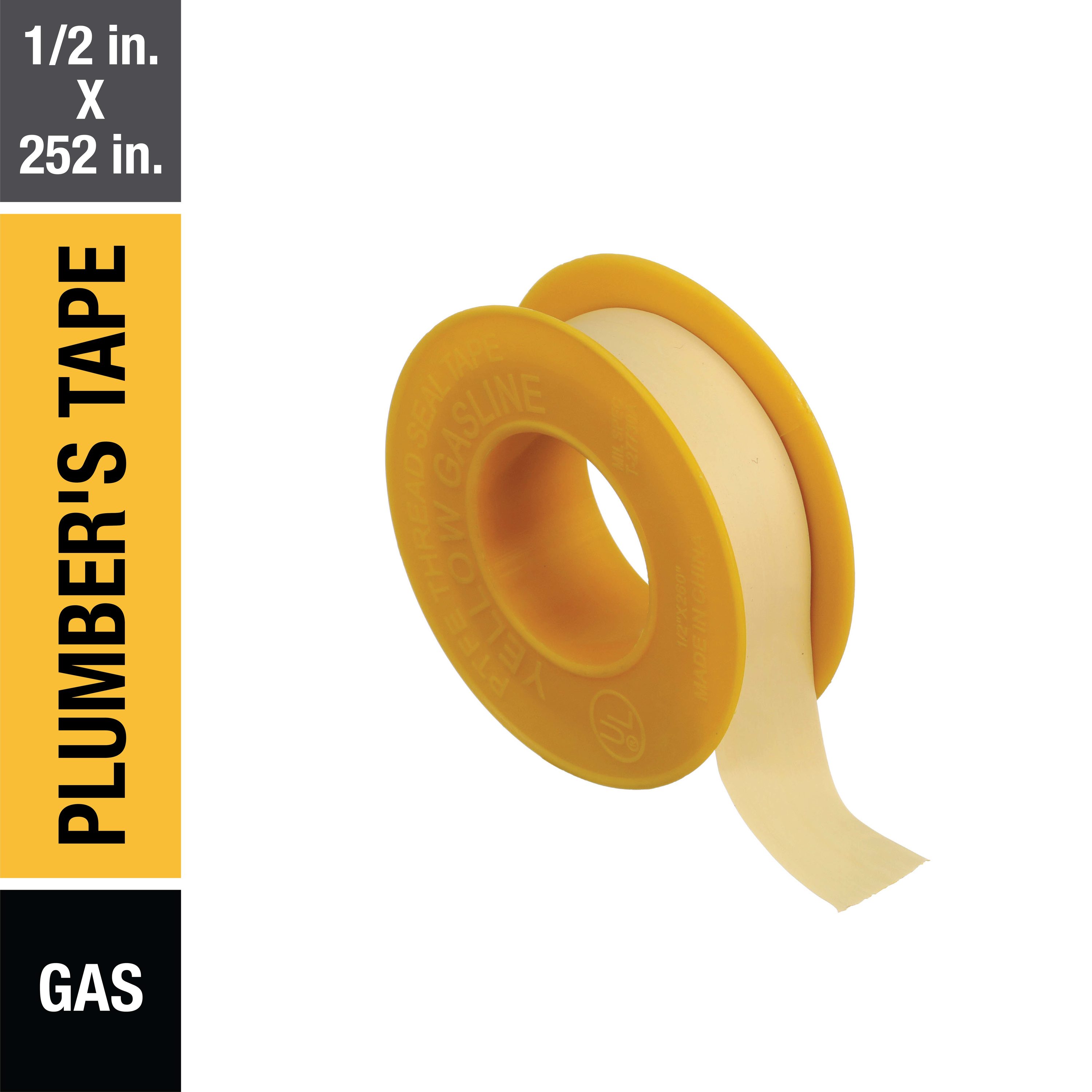 Oatey 0.5-in x 21-ft Plumber's Tape in the Plumbers Tape department at