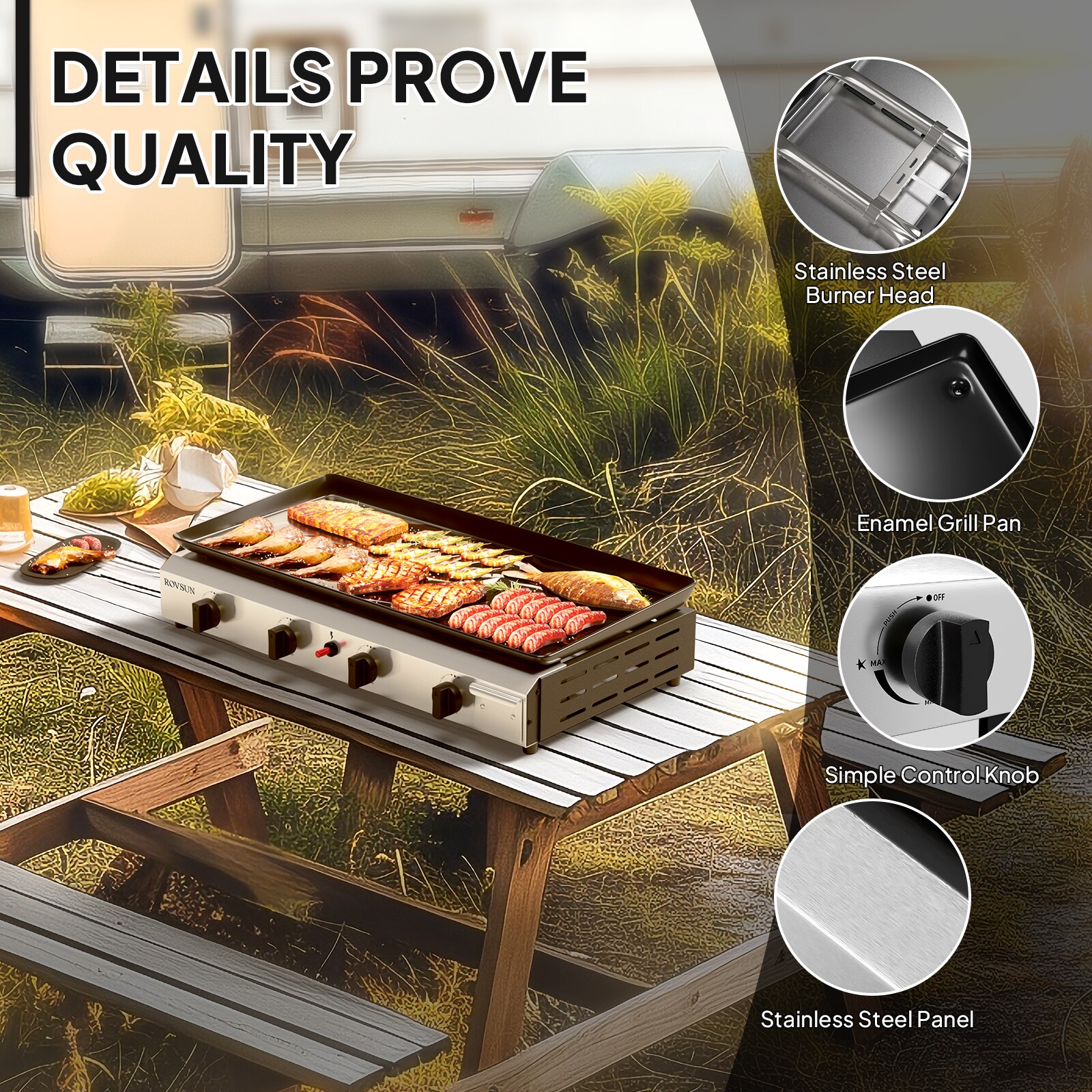 ROVSUN LS-G57000743 Gas-Grill - View #5