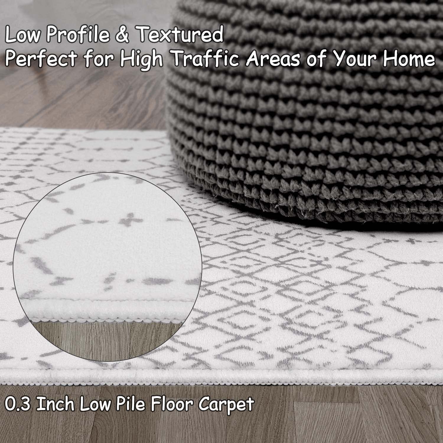 Lahome AR-DYR-061-GR2 rugs - View #6