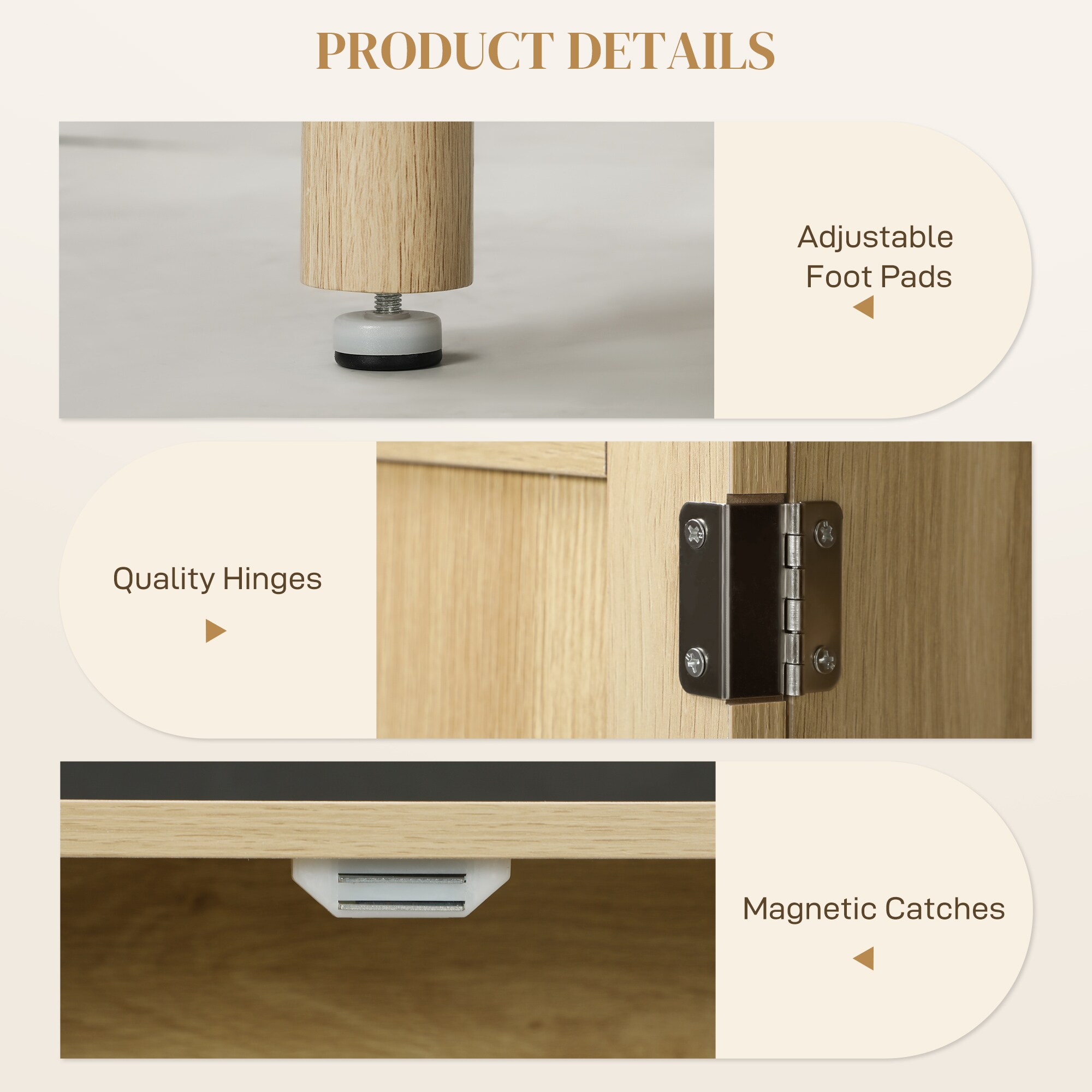 HomCom 83B-204V81AK Cabinets-Kitchen - View #8