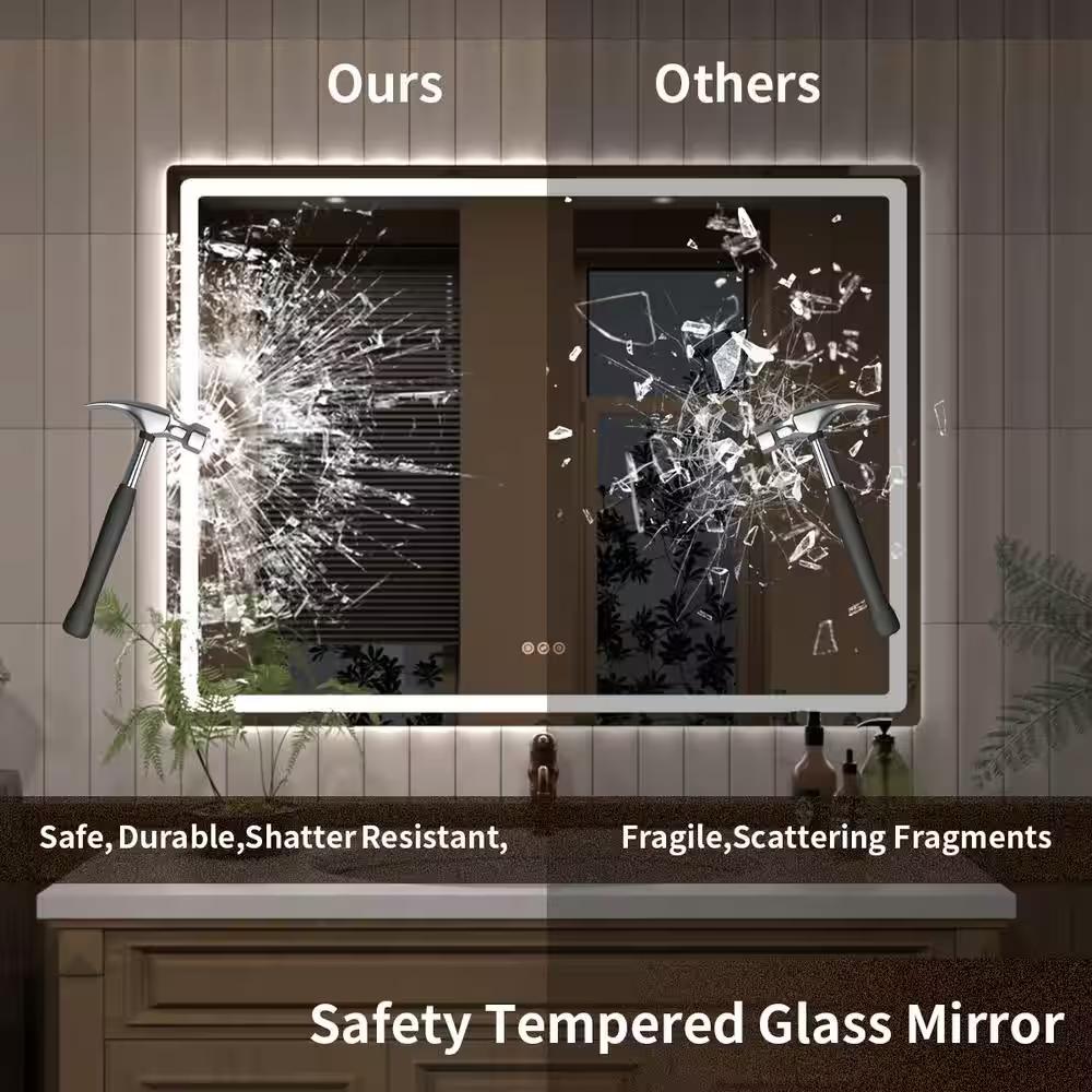 Bayfeve BFKF-4836U4-MIR Framed-Bath-Mirrors - View #11