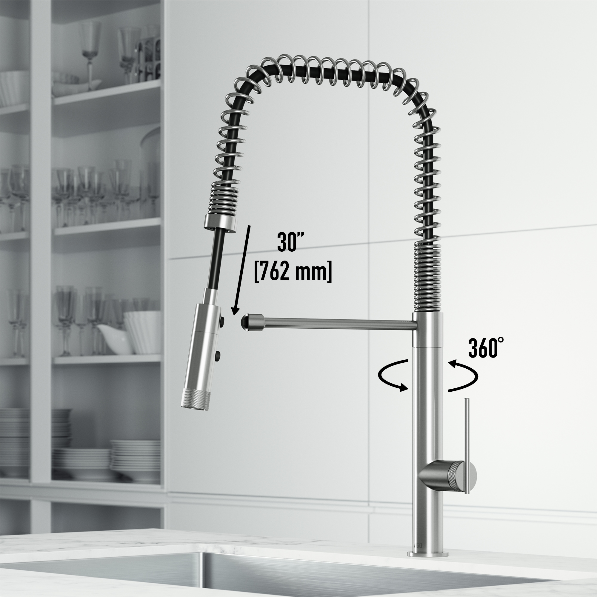 VIGO VG02037ST Kitchen-Faucets - View #5