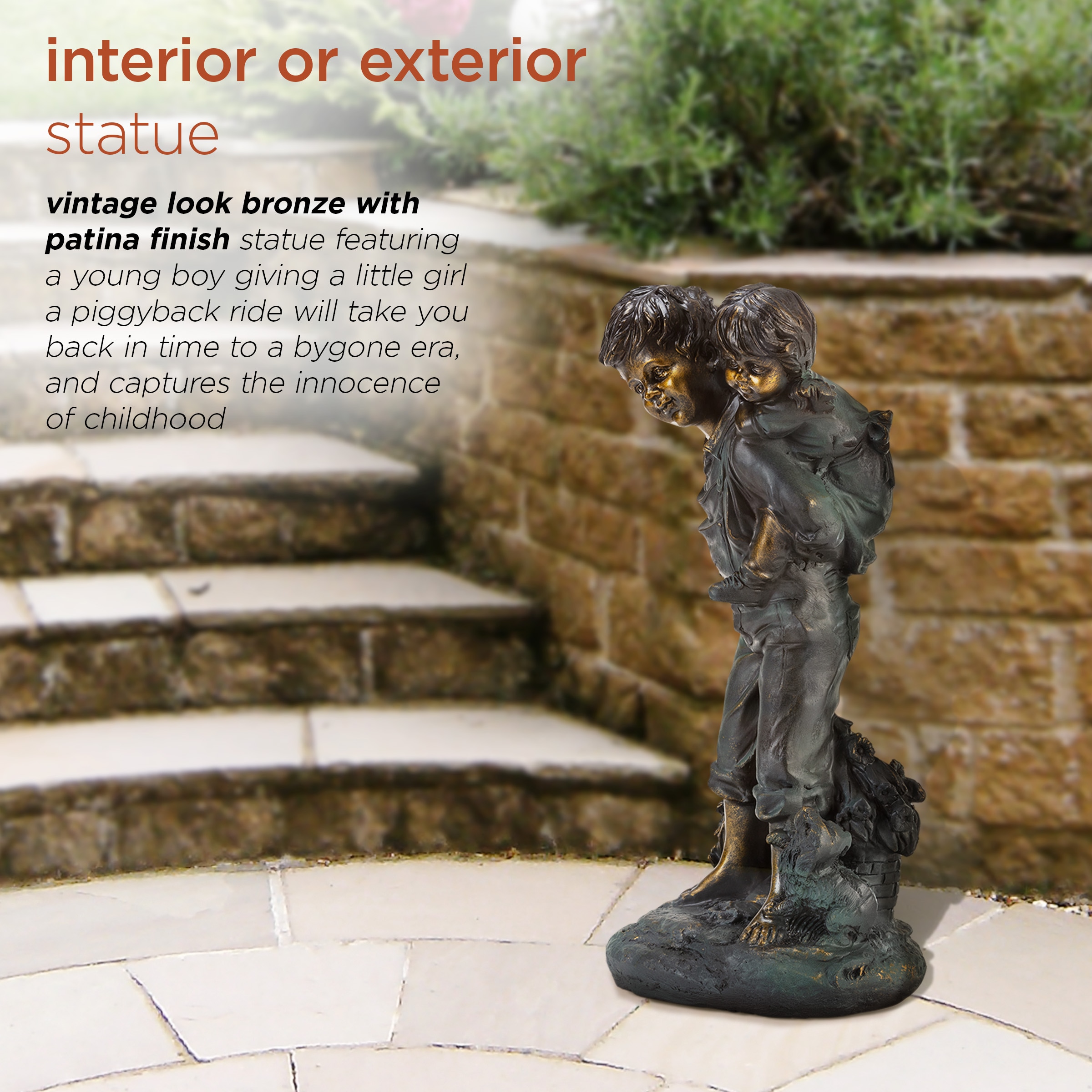 Alpine Corporation GXT484 Garden-Statue - View #6