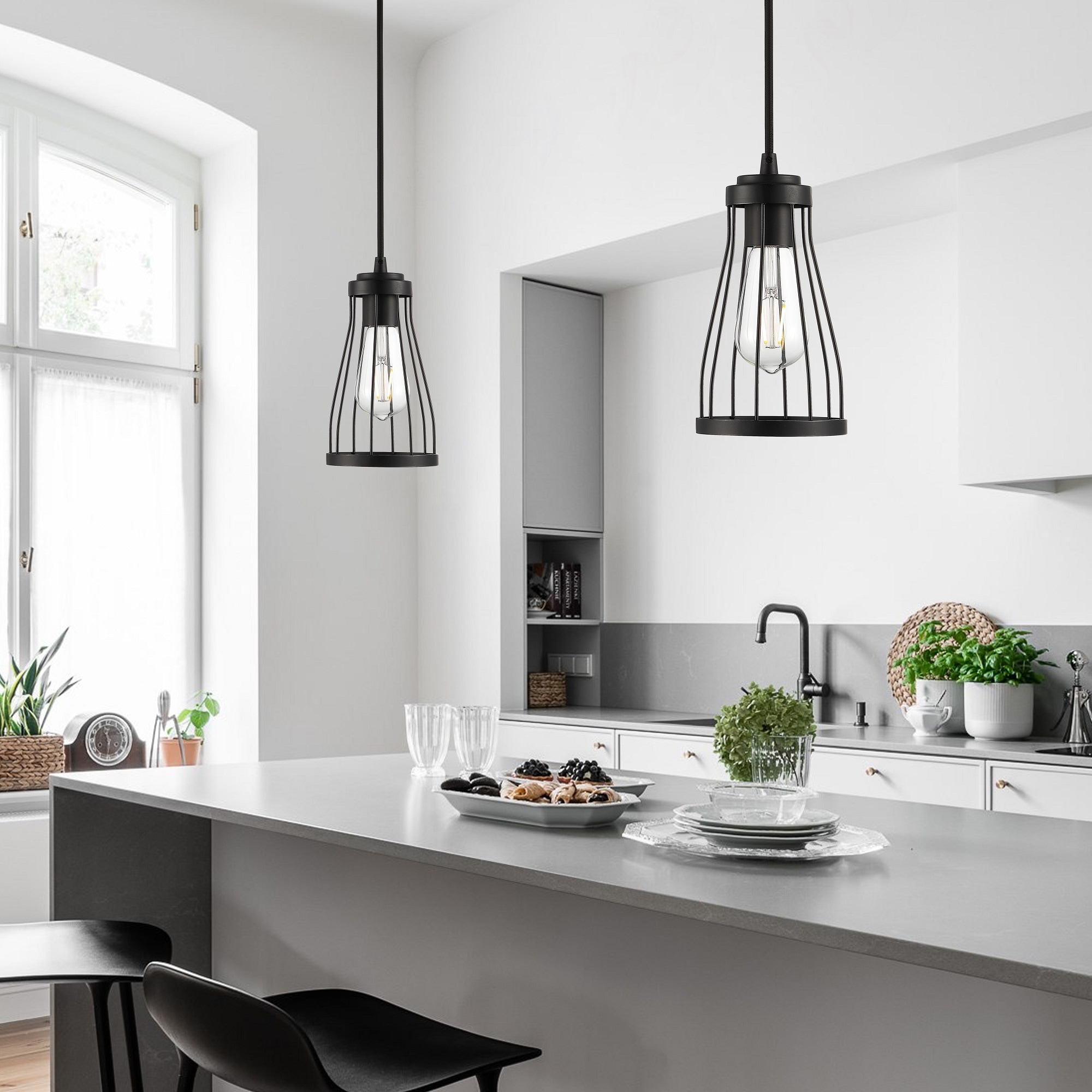 GETLEDEL LEFX-0701-BK Pendant-Lights - View #6