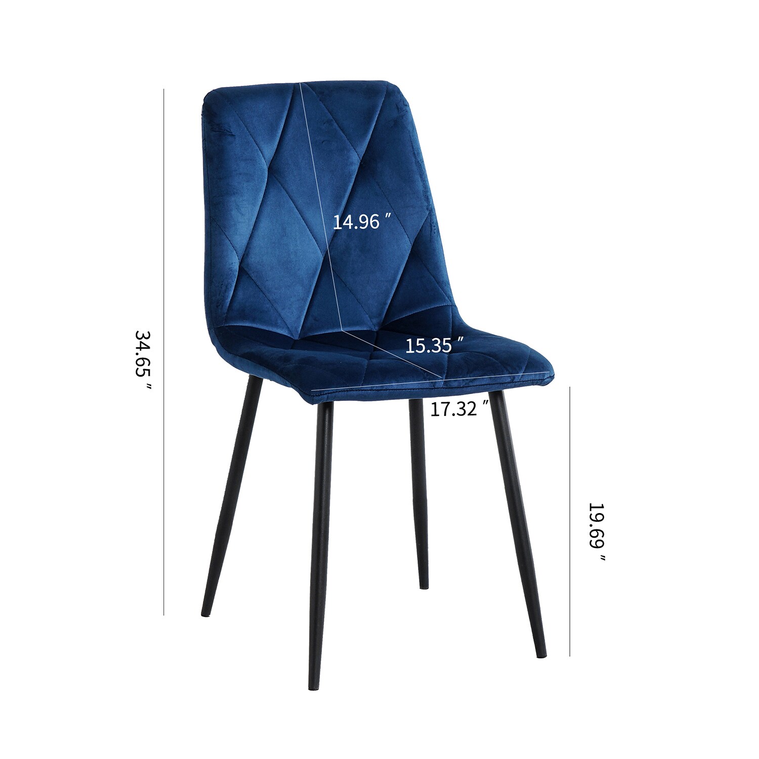 SINOFURN SYA290017DB Dining-Chairs - View #10