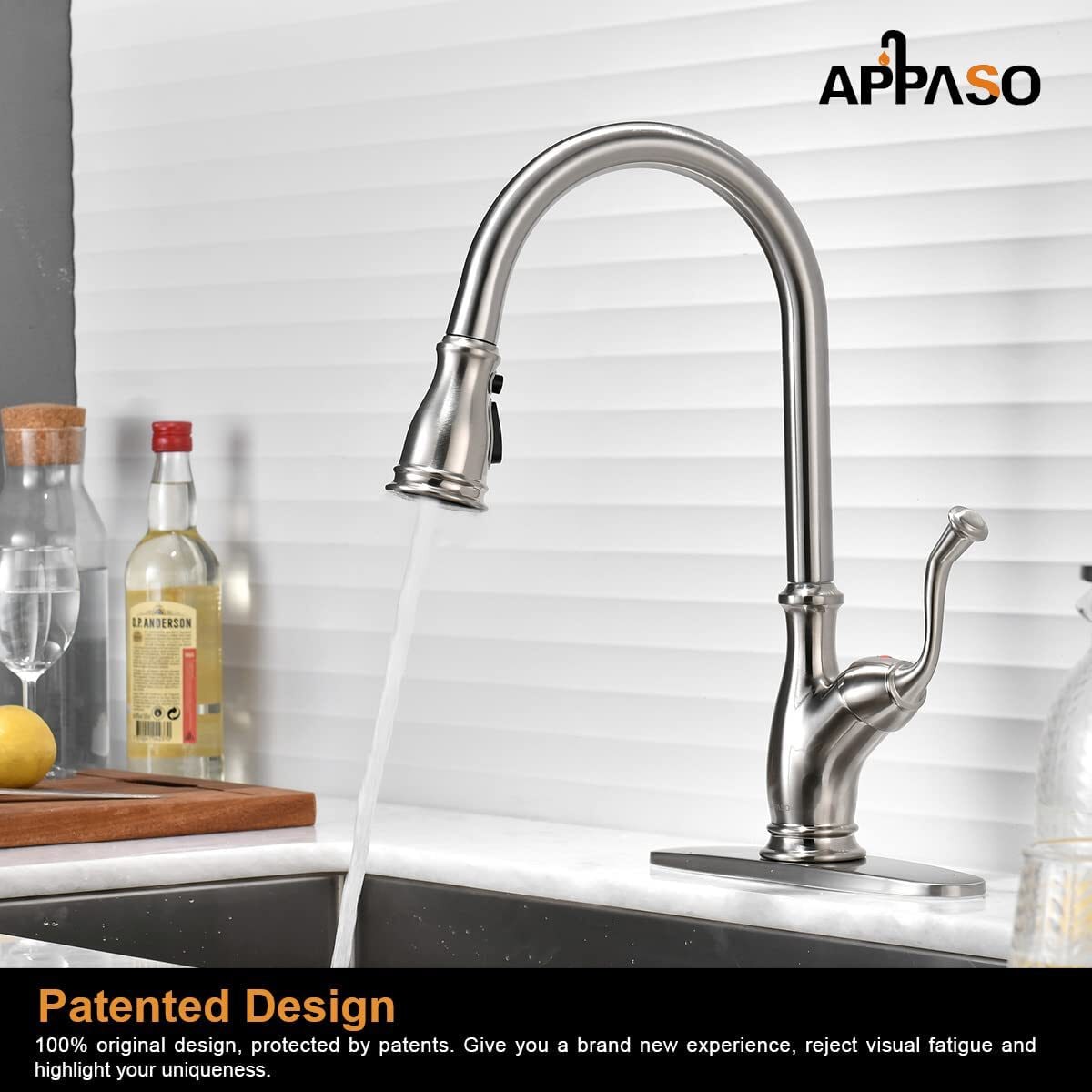 APPASO APS225BN Kitchen-Faucets - View #4