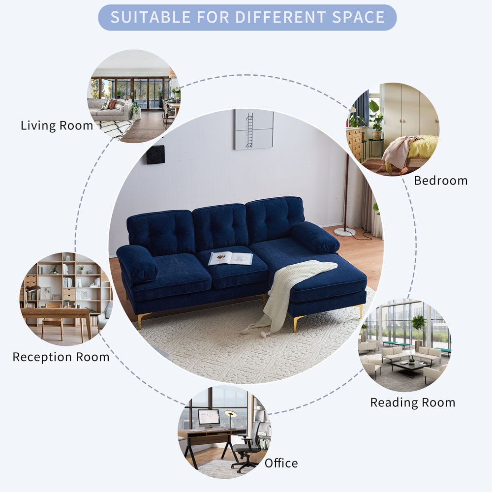 ModernLuxe L-SG000980AAC Sofas-Loveseats - View #6