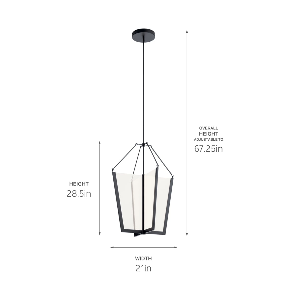 Kichler 52292BKLED Pendant-Lights - View #4